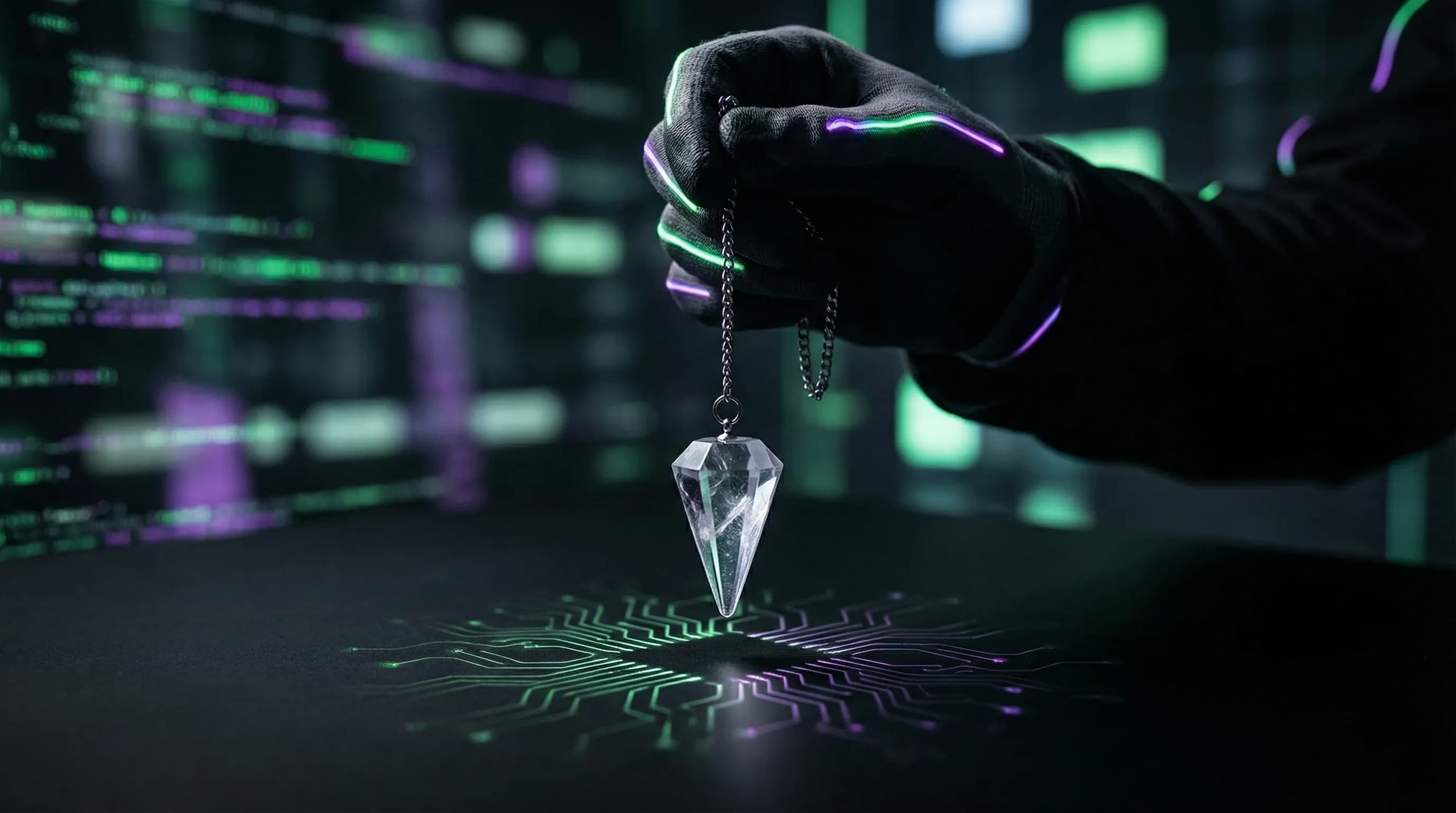 The Decision-Making Pendulum: How the Ideomotor Effect Transforms Micro-Movements into an Illusion of "Higher Knowledge"