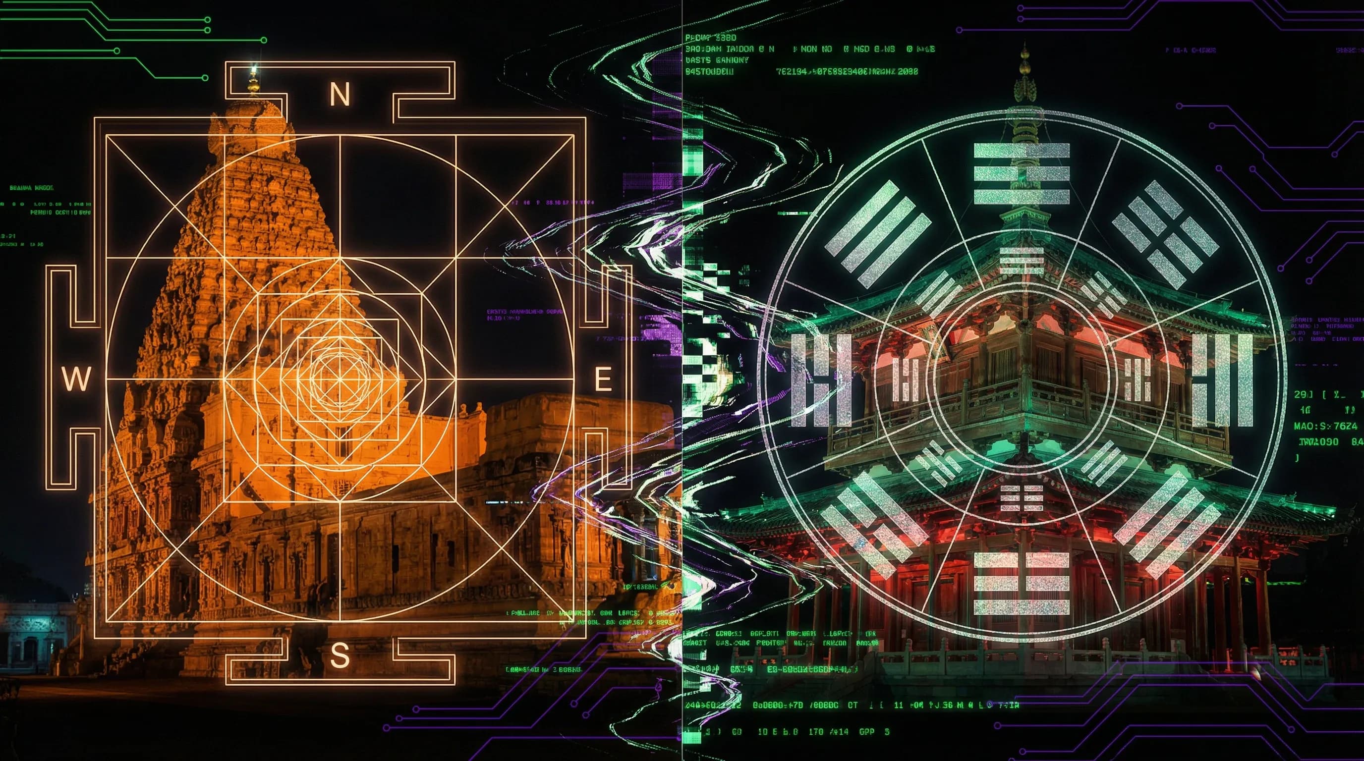 Vastu Shastra and Feng Shui: Ancient Architectural Systems Between Science and Superstition — Evidence Review and Synthesis Attempts