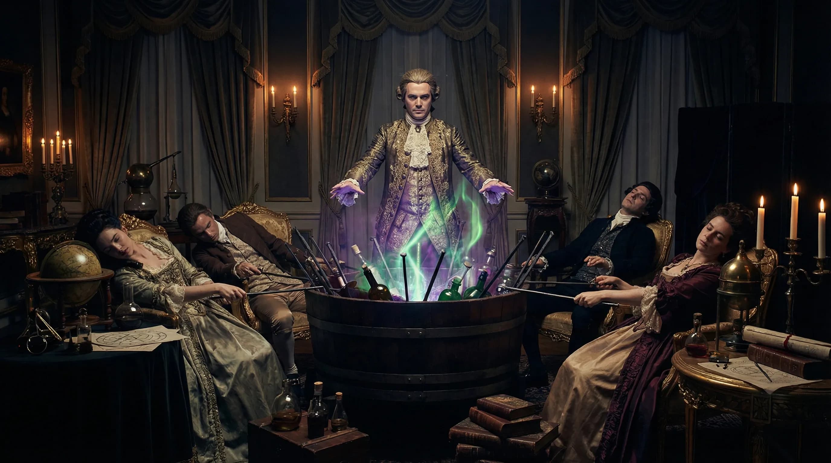 Animal Magnetism and Mesmerism: How an 18th-Century Physician Invented the Placebo, Hypnosis, and Mass Hysteria All at Once