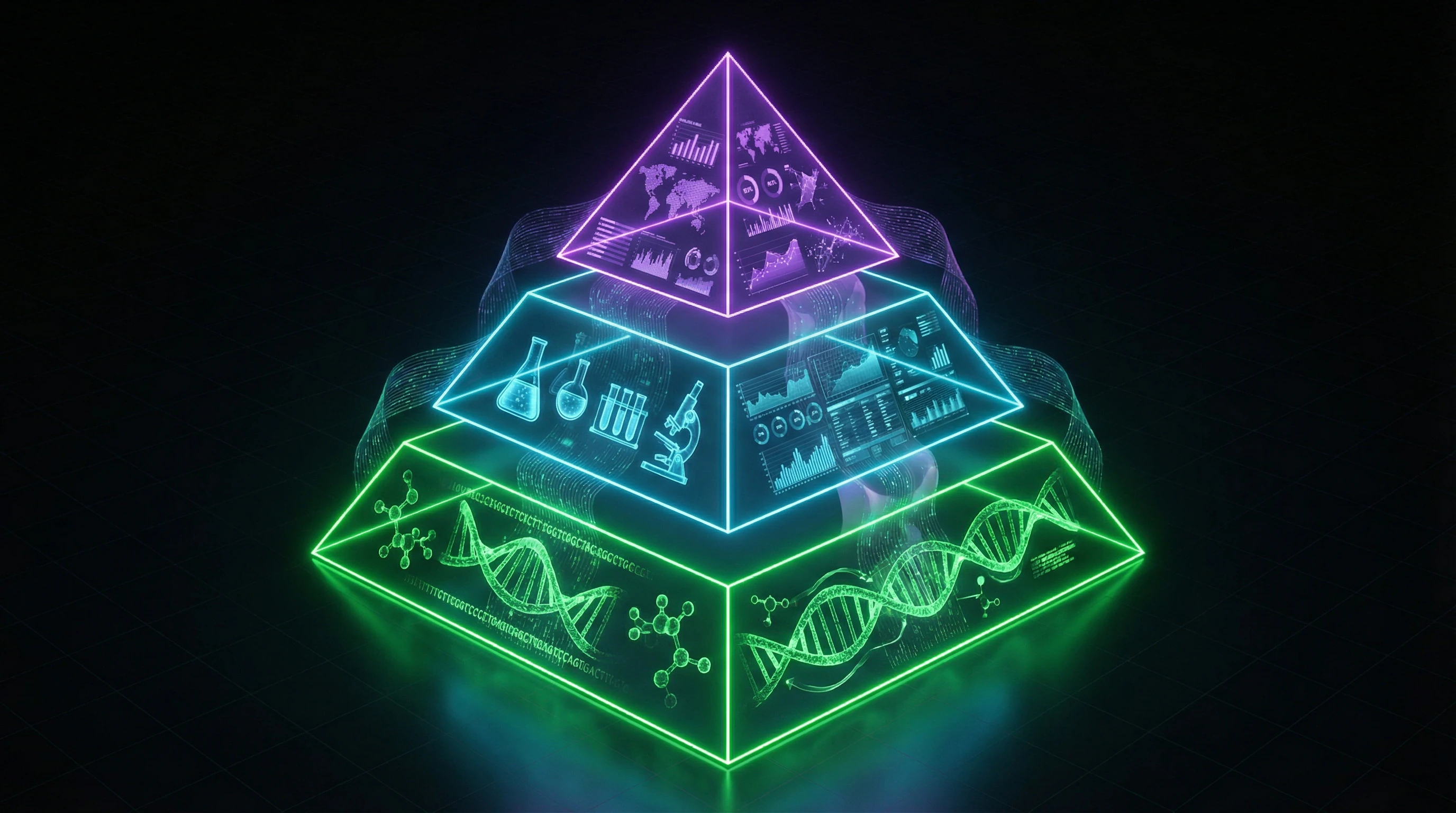 Jerarquía de evidencias de seguridad de OGM desde el nivel molecular hasta el poblacional