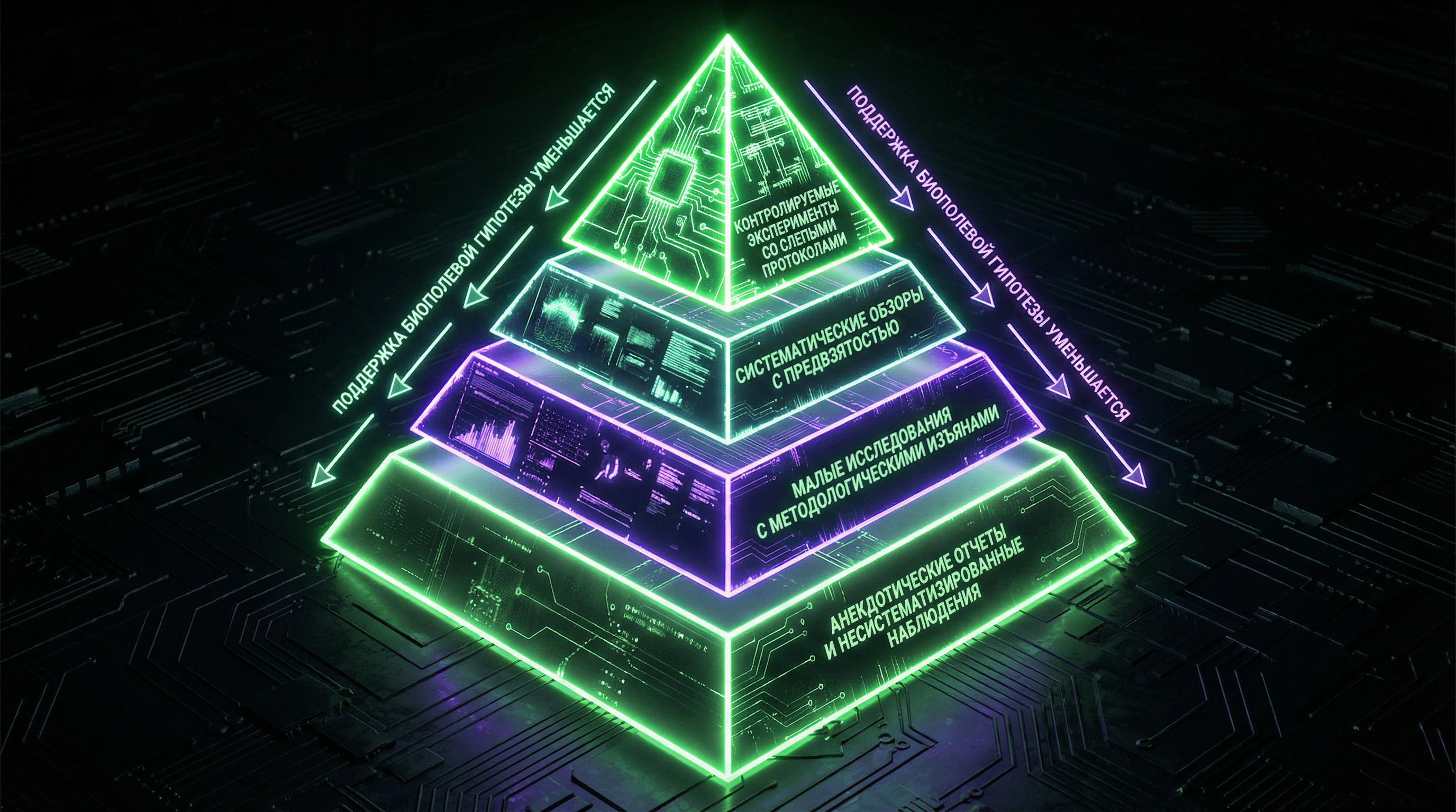 Evidence hierarchy in Kirlian photography research: from anecdotes to controlled experiments