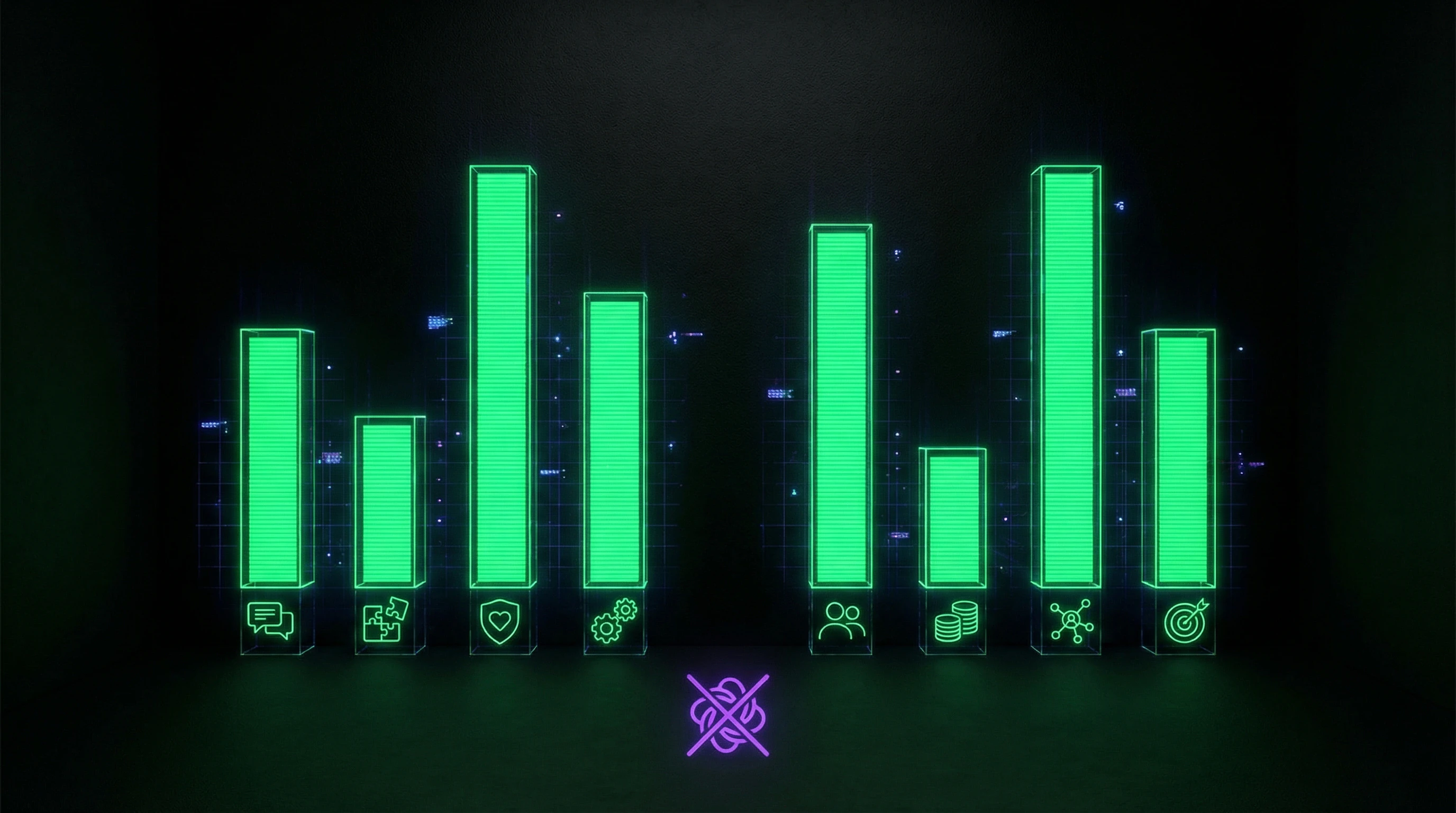 Comparative infographic of successful relationship factors based on research data