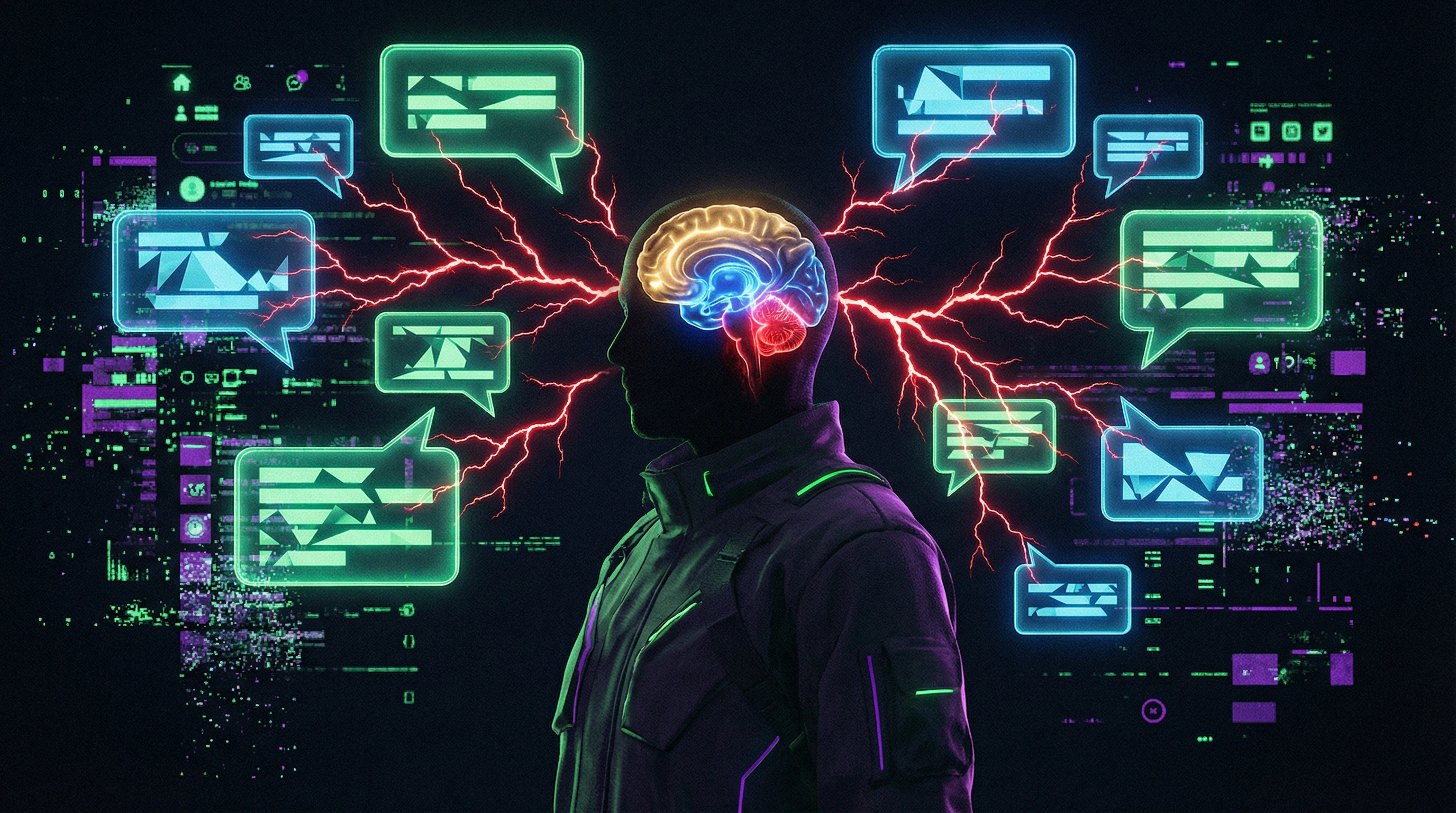 Visualisierung des Mechanismus der Trauerverstärkung durch soziale Stigmatisierung