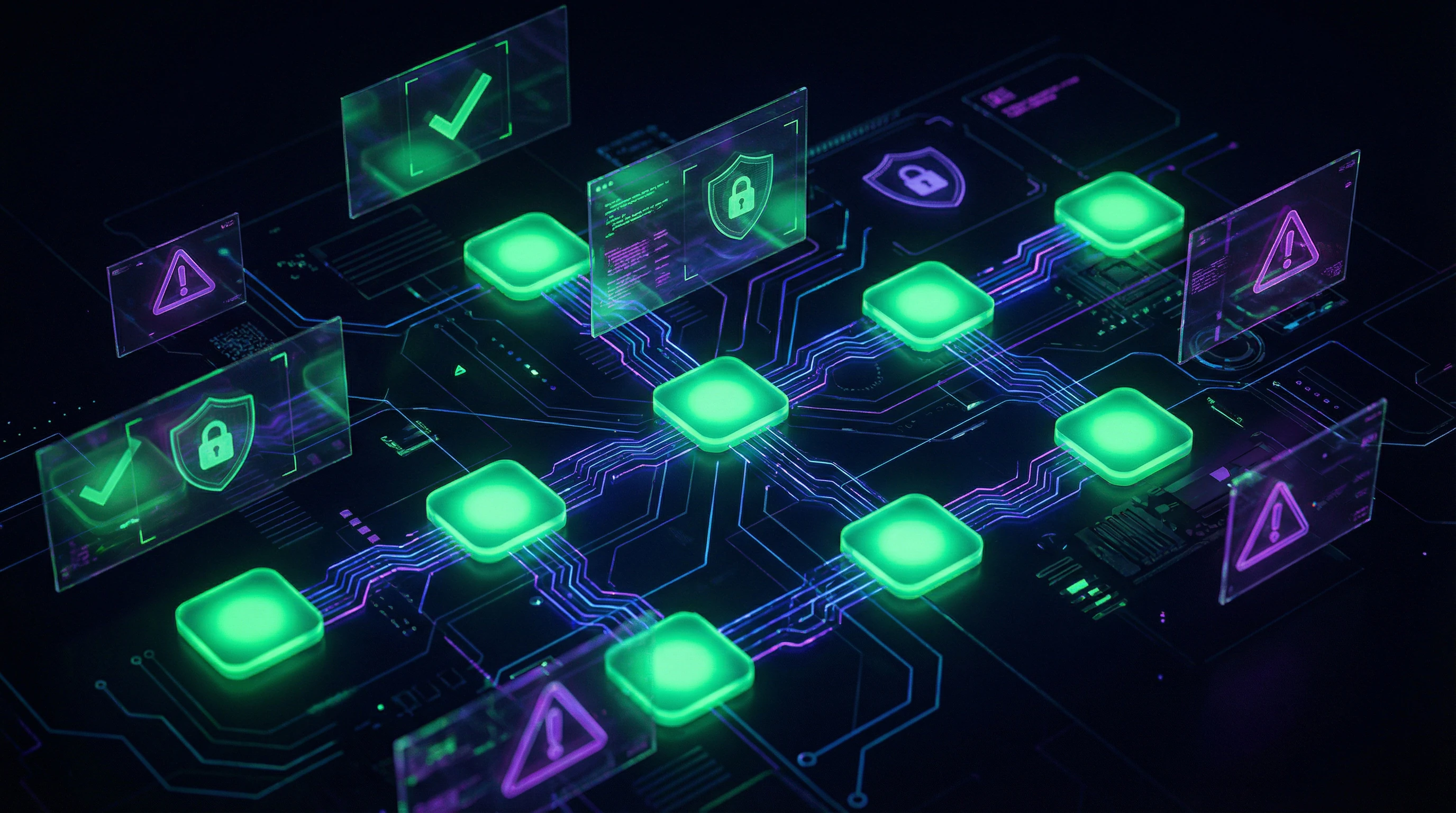 Visual diagram of information verification protocol