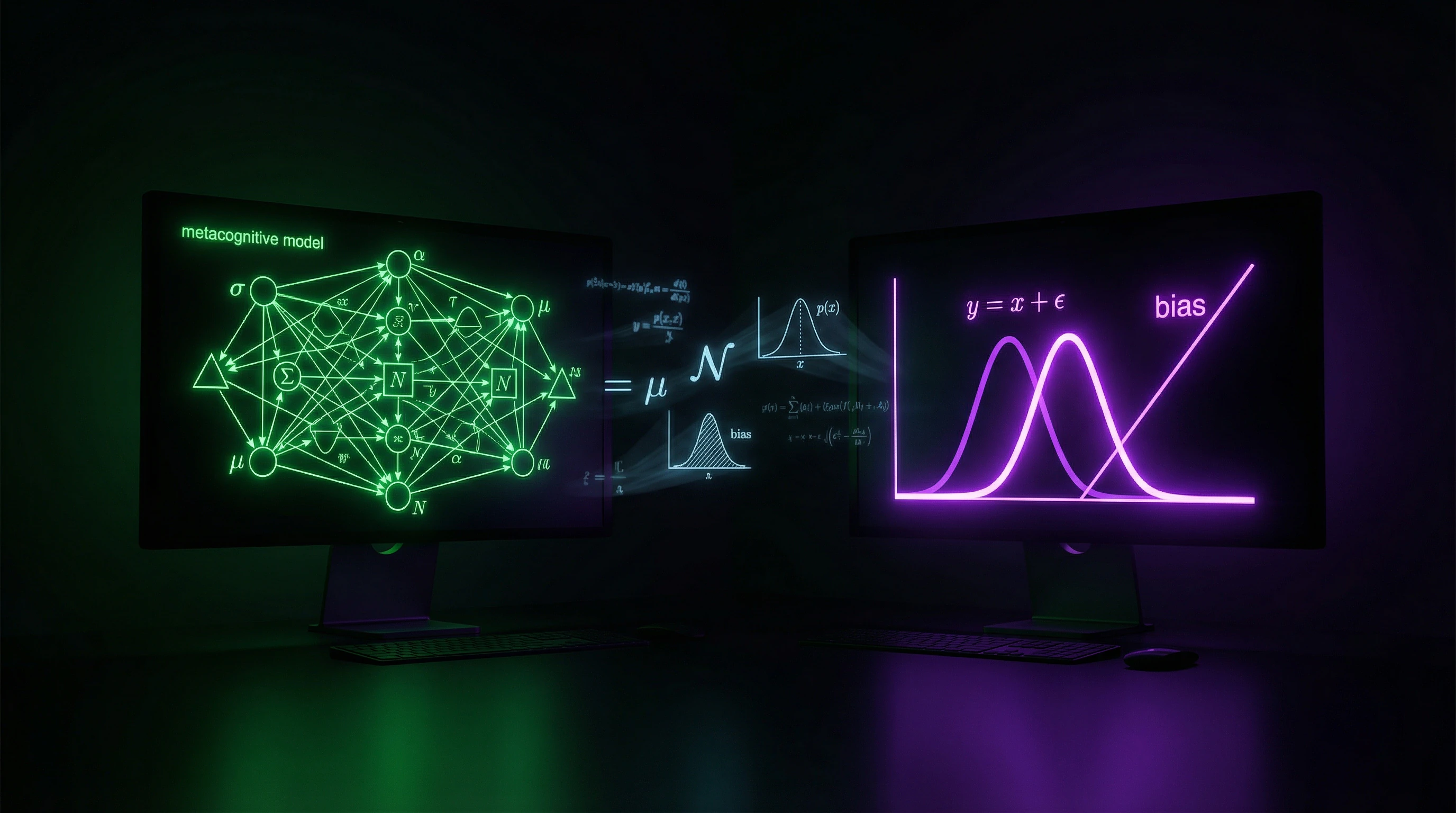 Modelo ruido más sesgo versus modelo metacognitivo