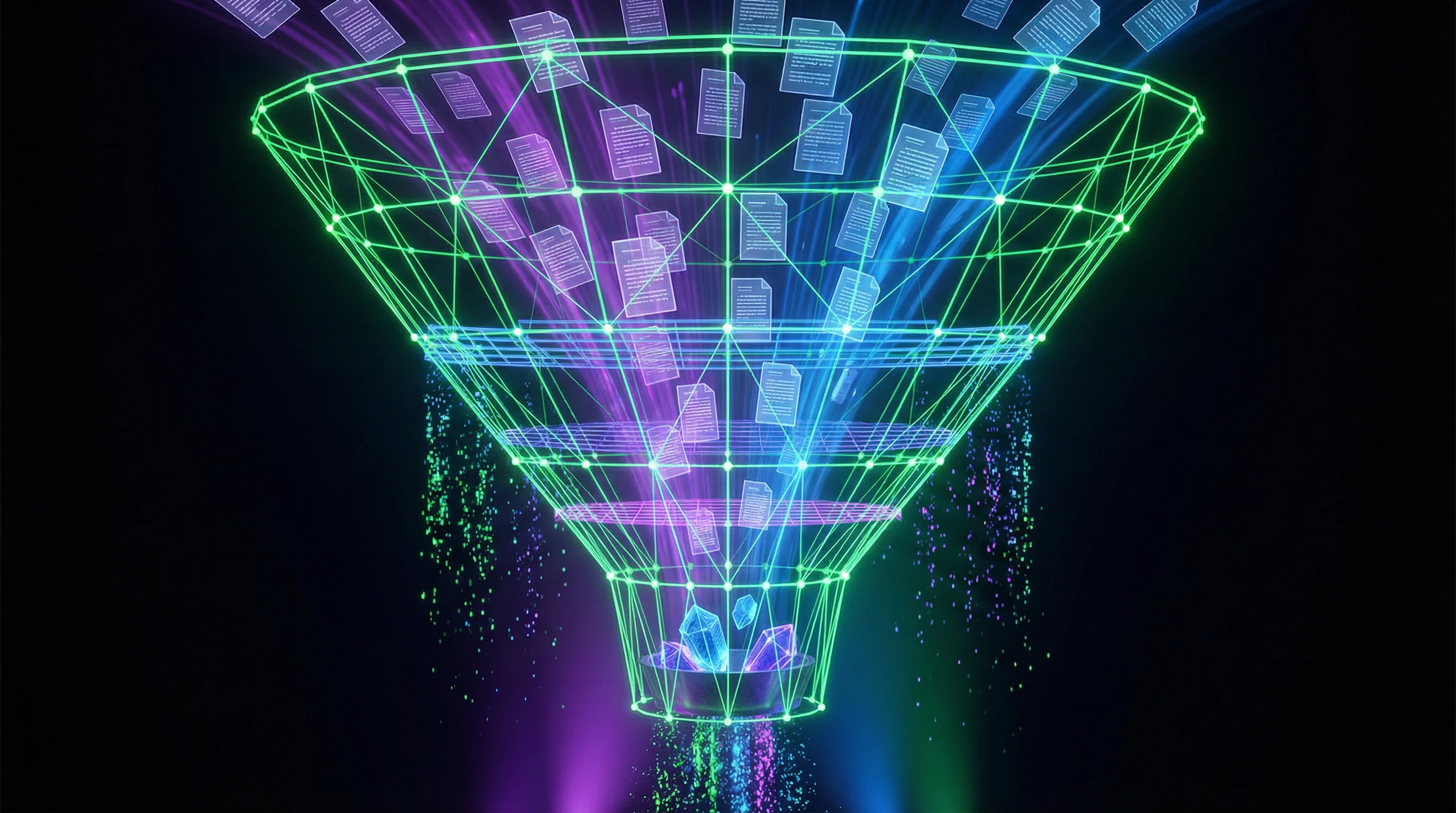 Diagram of systematic review process with search, selection, and synthesis stages