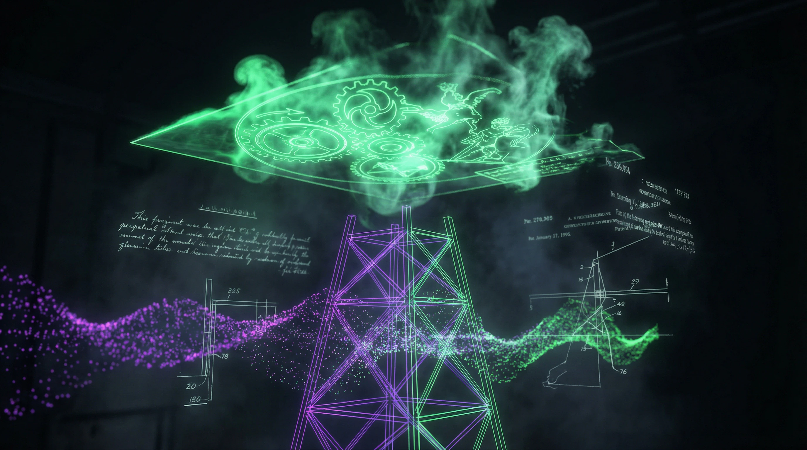 Rekonstruktion von Teslas Patent US685957A mit Erklärung des tatsächlichen Funktionsprinzips