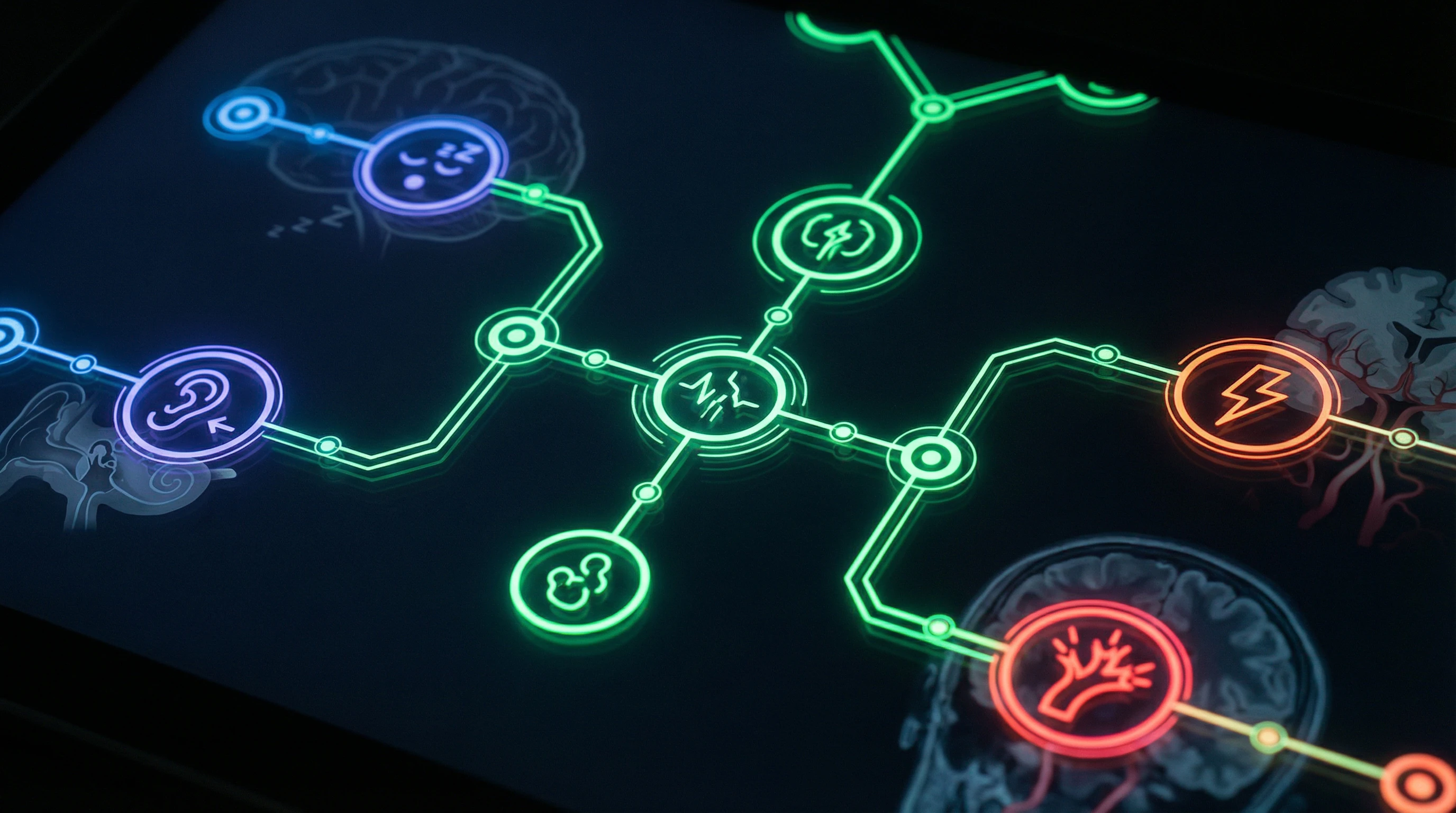 Árbol de decisión diagnóstica para diferenciar las causas de chasquidos y sonidos internos