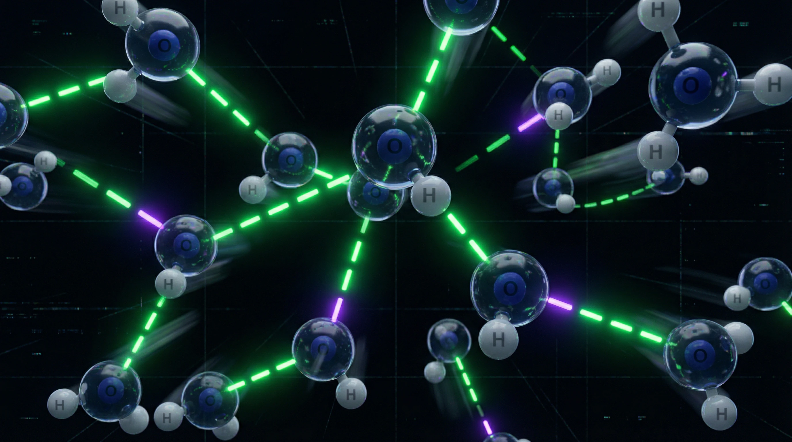 Visualization of hydrogen bond dynamics in liquid water on a picosecond timescale