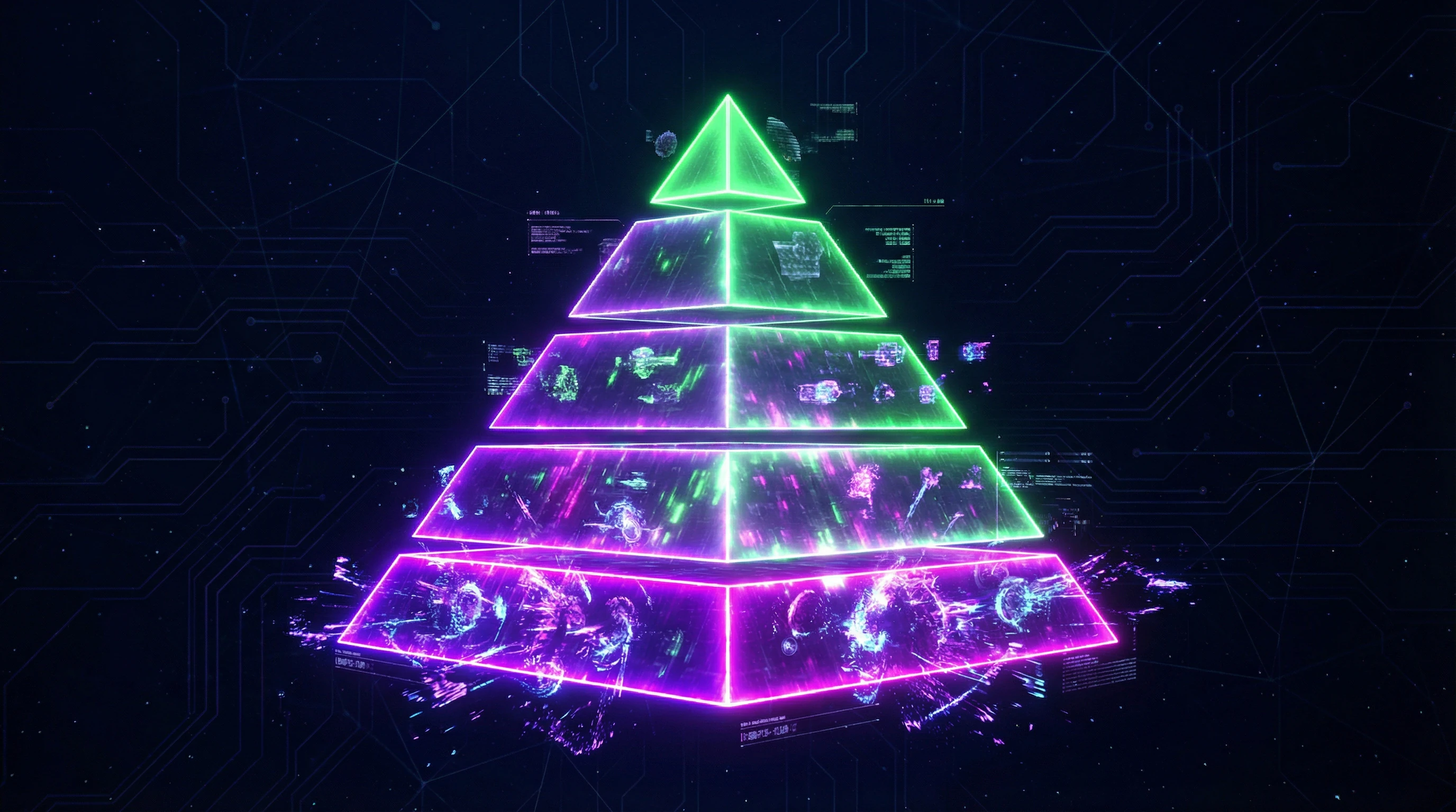 Evidence pyramid showing homeopathy research results at each level