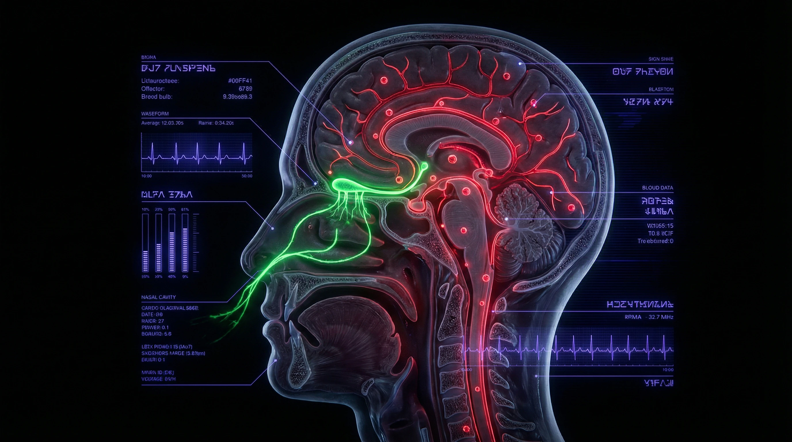 Cuatro vías de penetración del SARS-CoV-2 en el sistema nervioso central