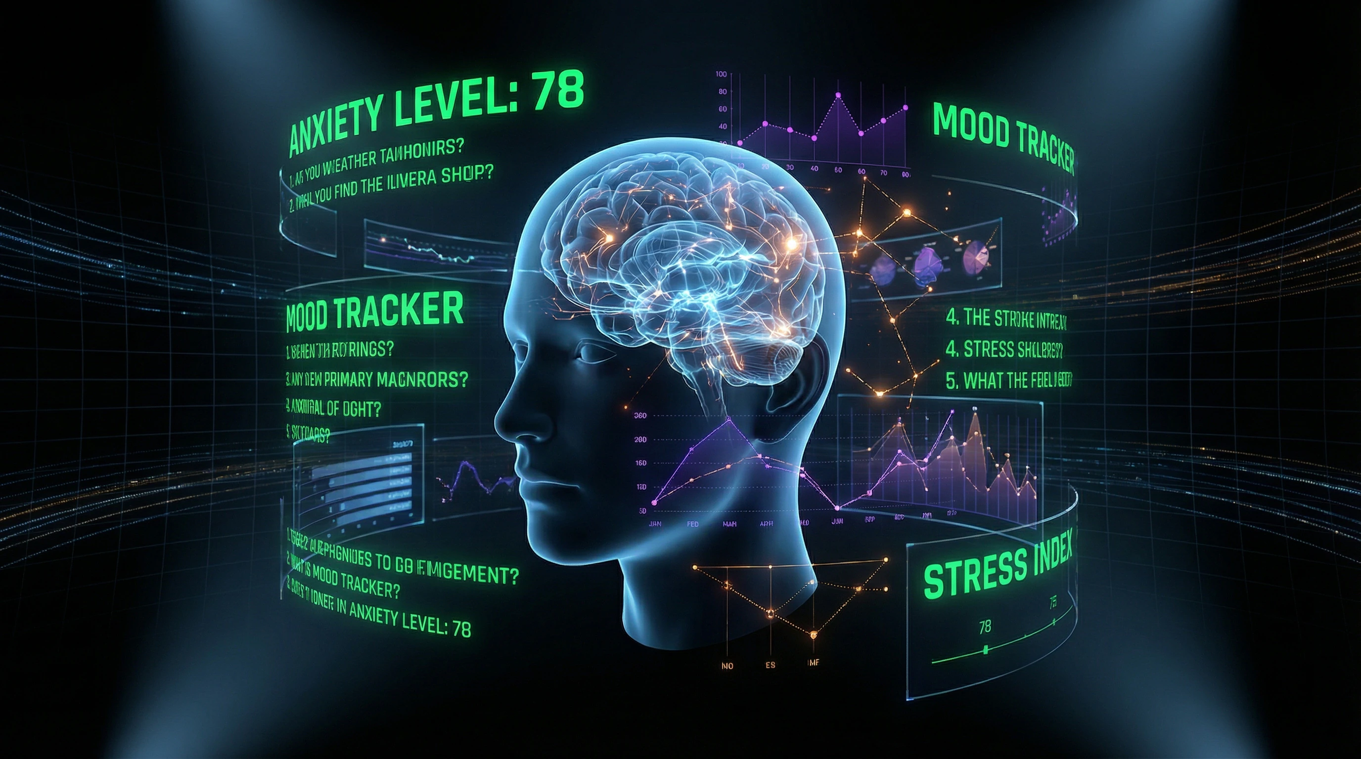 Visualization of psychometric scales measuring FoMO and notification anxiety in cyberspace