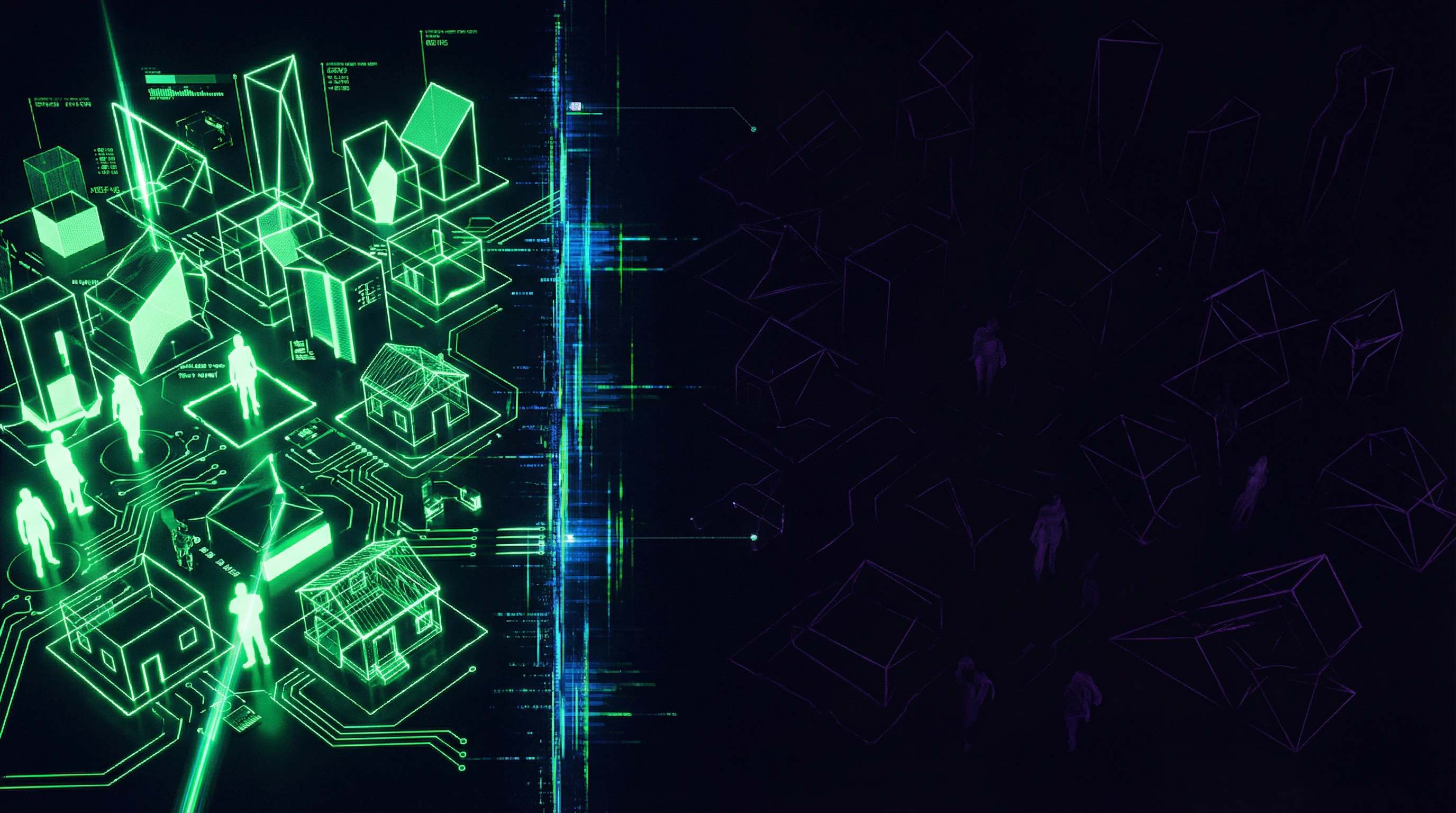 Visualisierung des Survivorship Bias mit Kontrast zwischen sichtbaren Erfolgen und unsichtbaren Misserfolgen