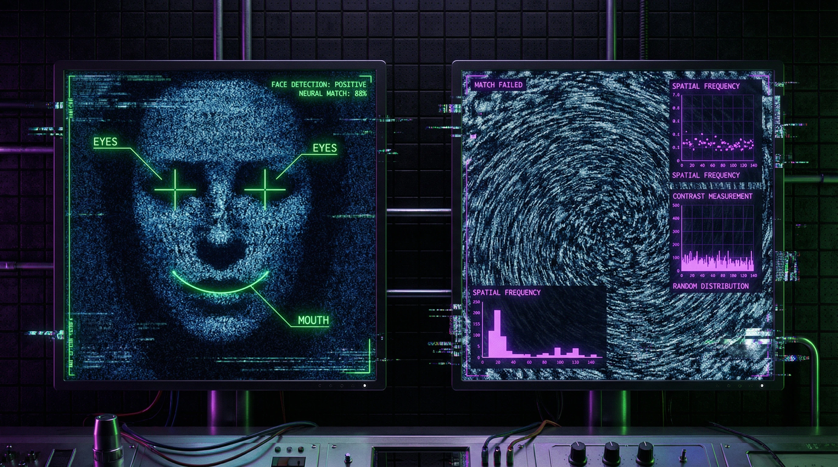 Визуализация оптимальных параметров стимулов для индукции парейдолии