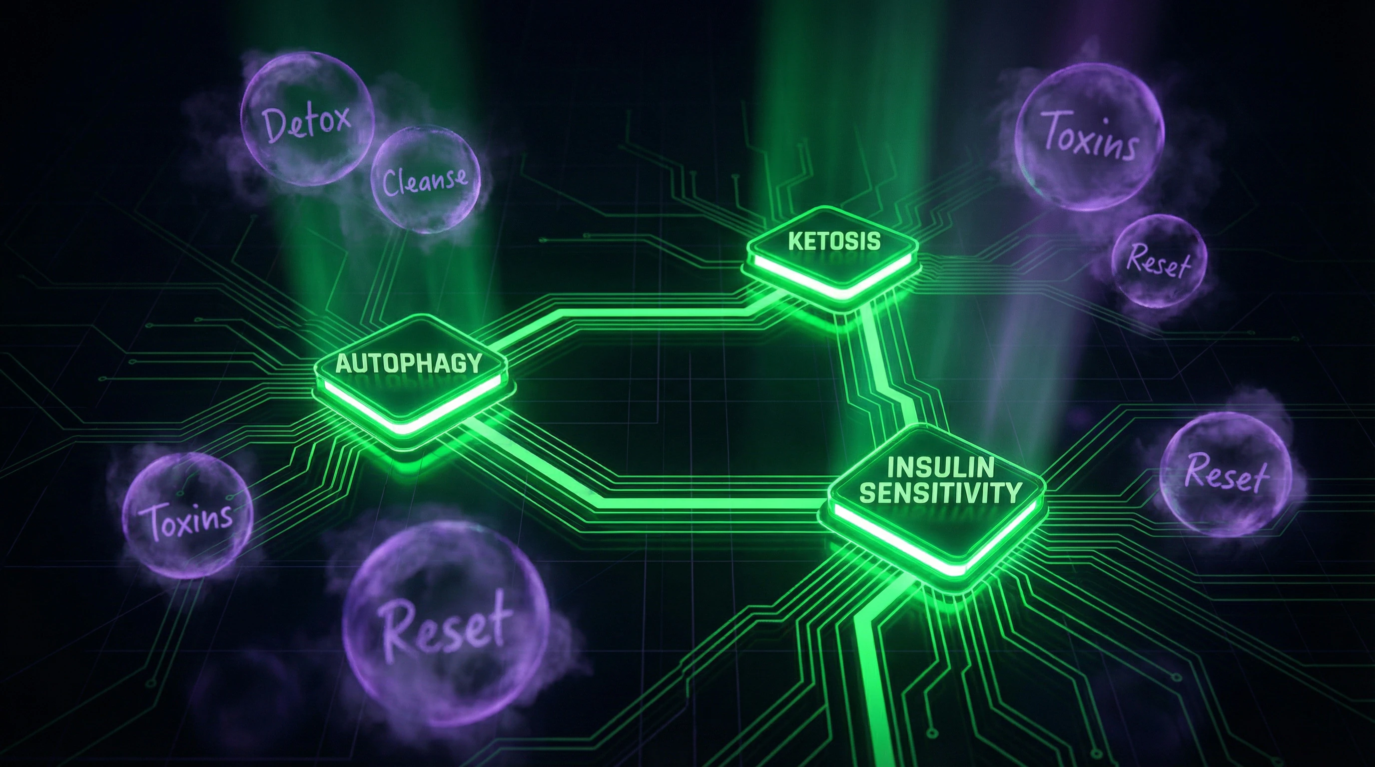 Visualization of semantic manipulation in fasting discourse with overlay of scientific and pseudoscientific terms