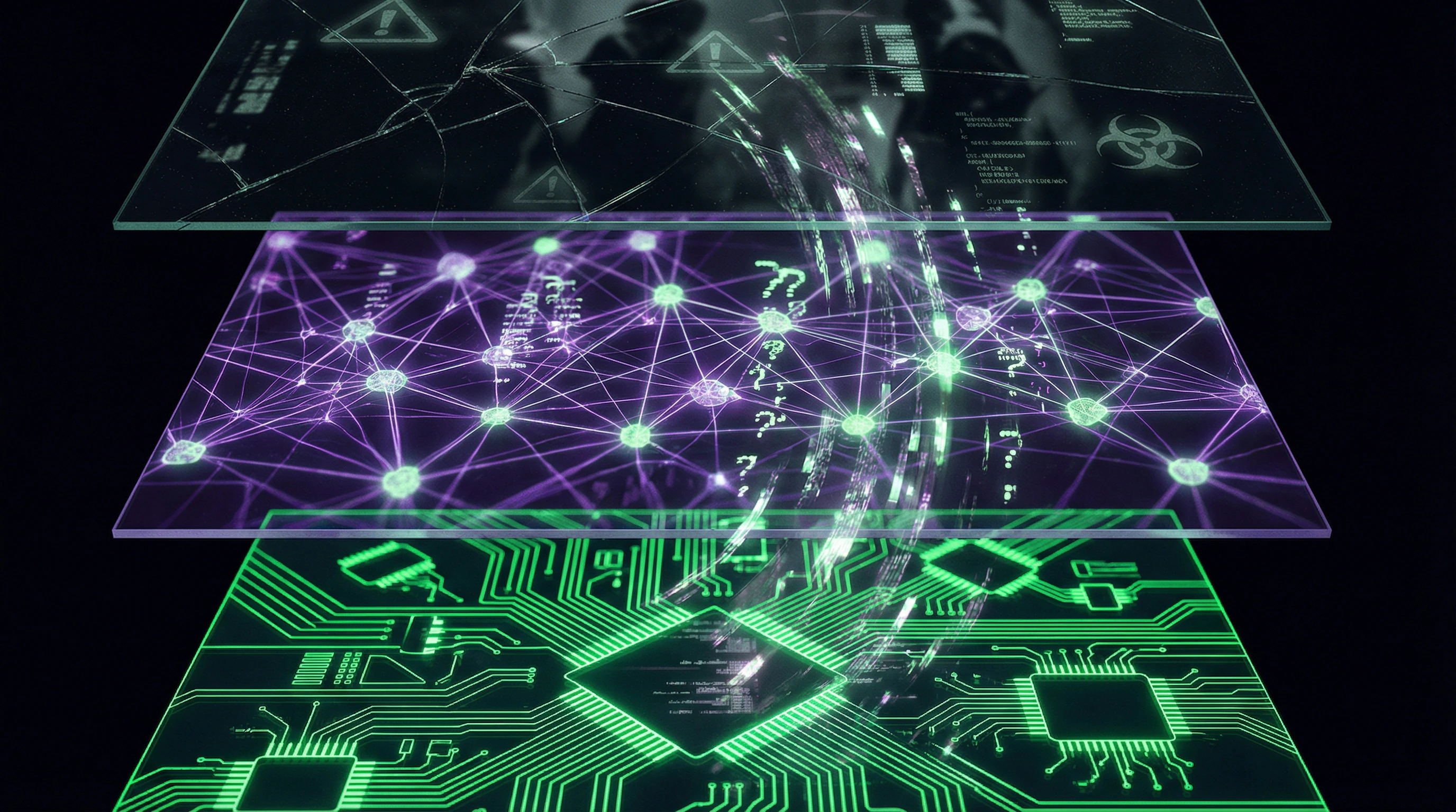 Visualization of the semantic trap in AI definition