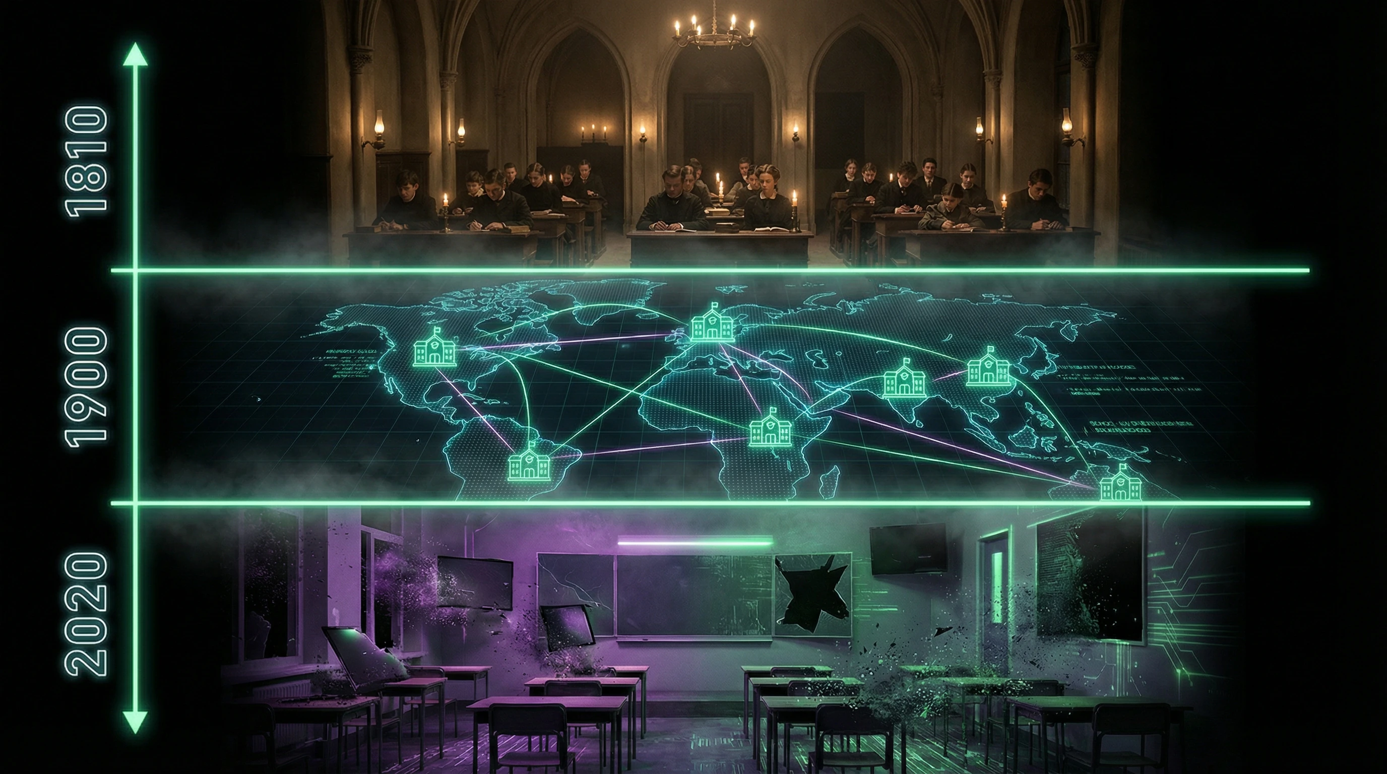 Three layers of historical narrative about Prussian education