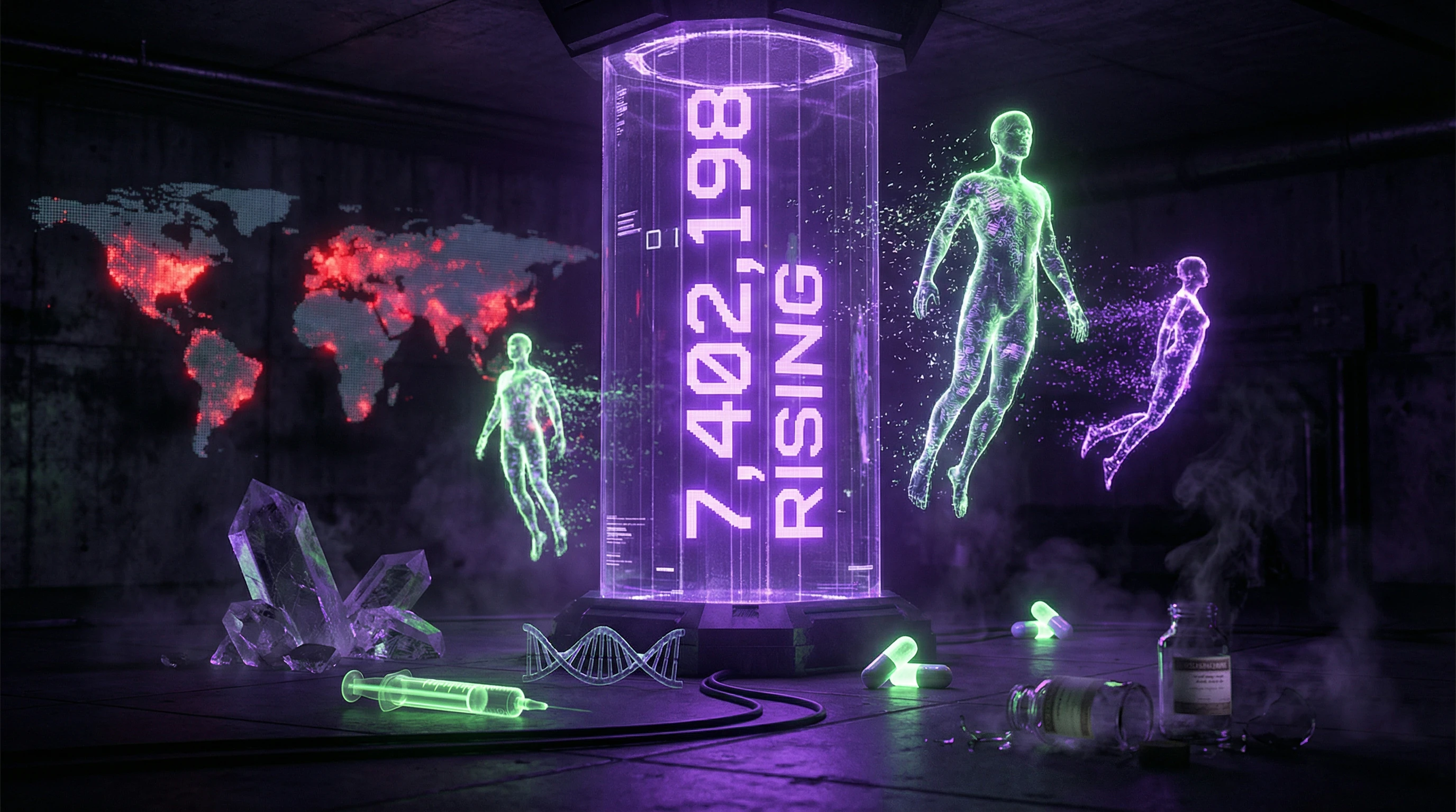 Visualization of preventable deaths from refusing evidence-based medicine in favor of pseudoscientific methods