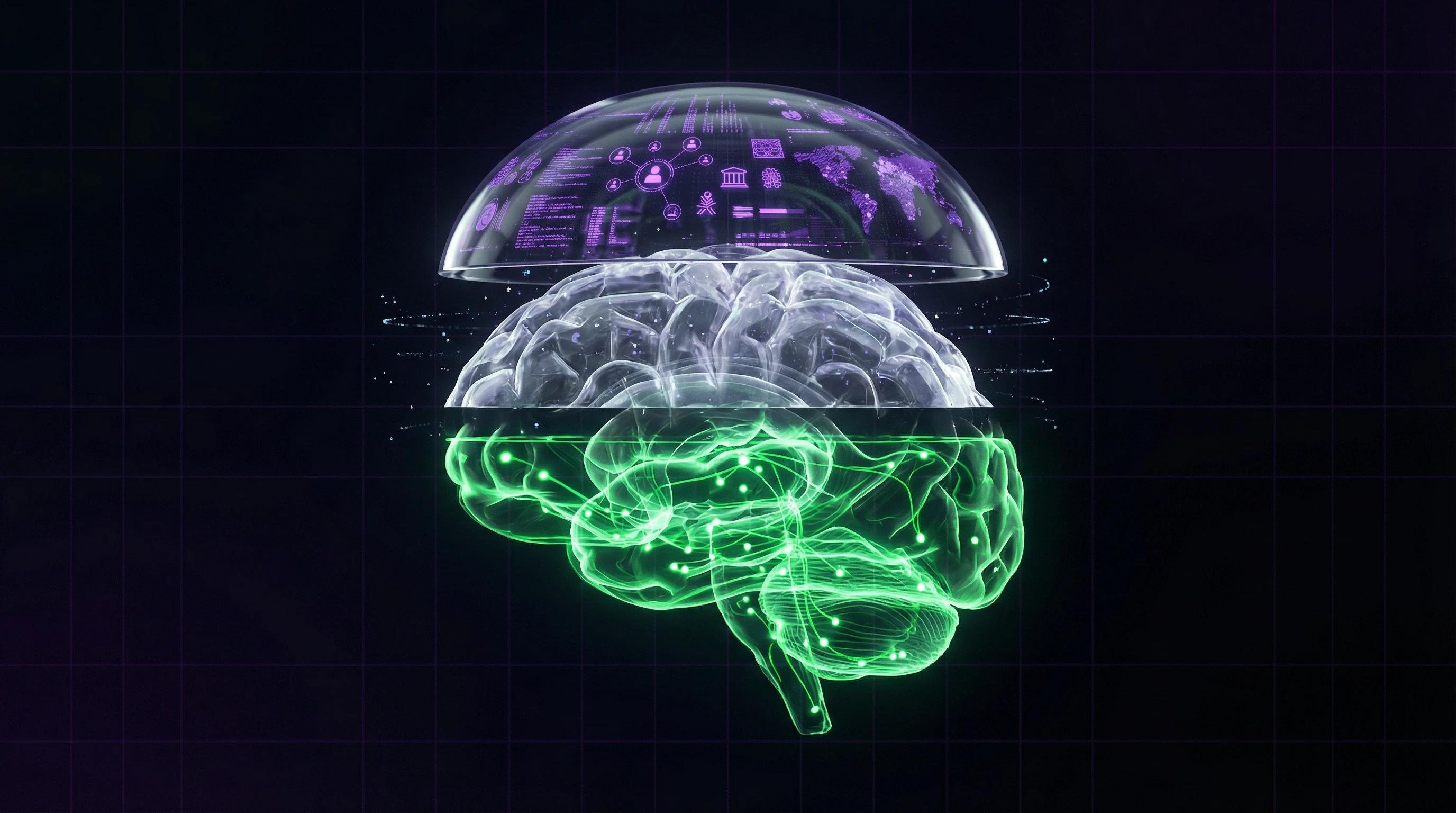 Three-level architecture of belief formation in the human brain