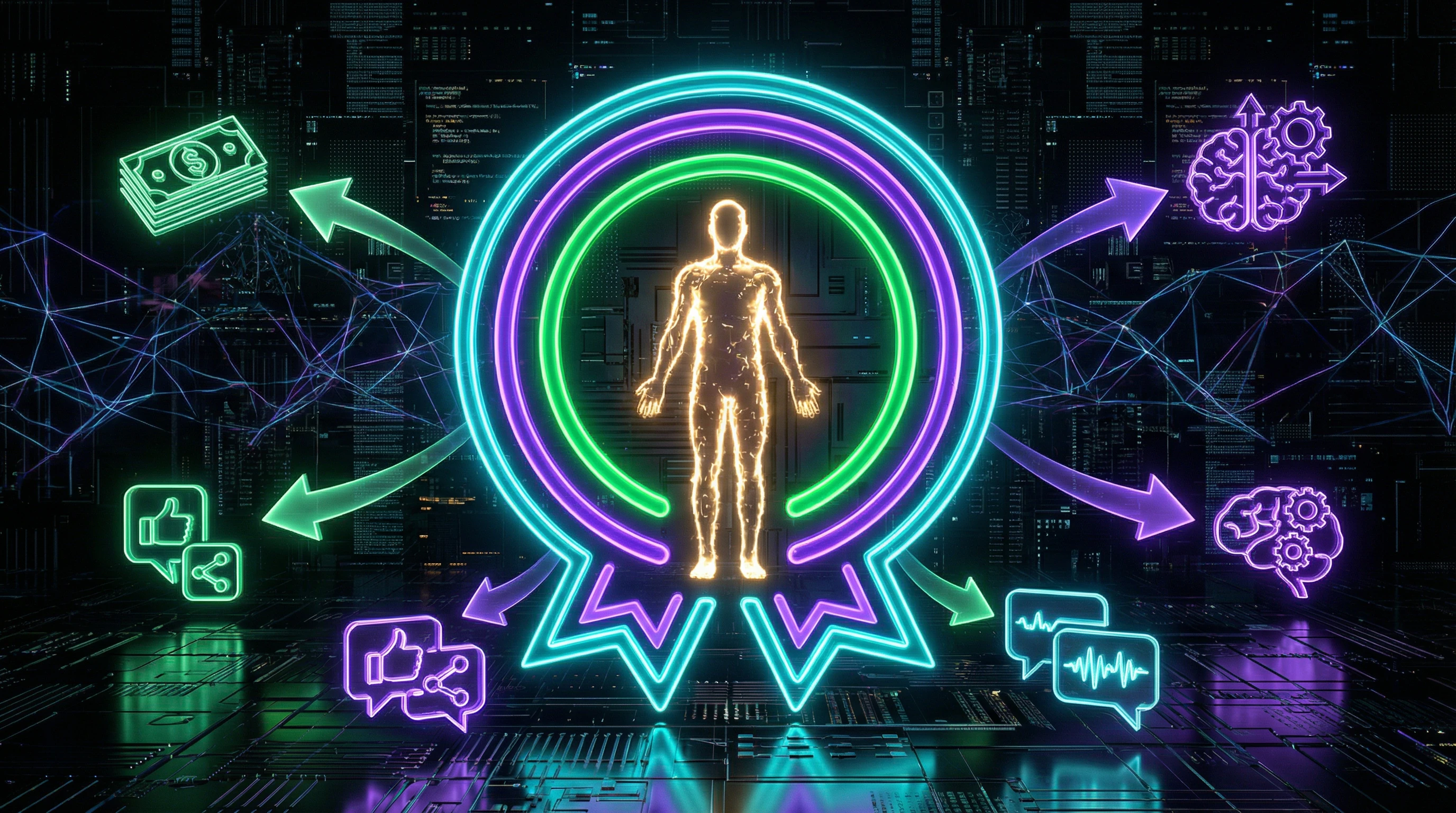 Visualization of the cognitive marketplace for metaphysical services