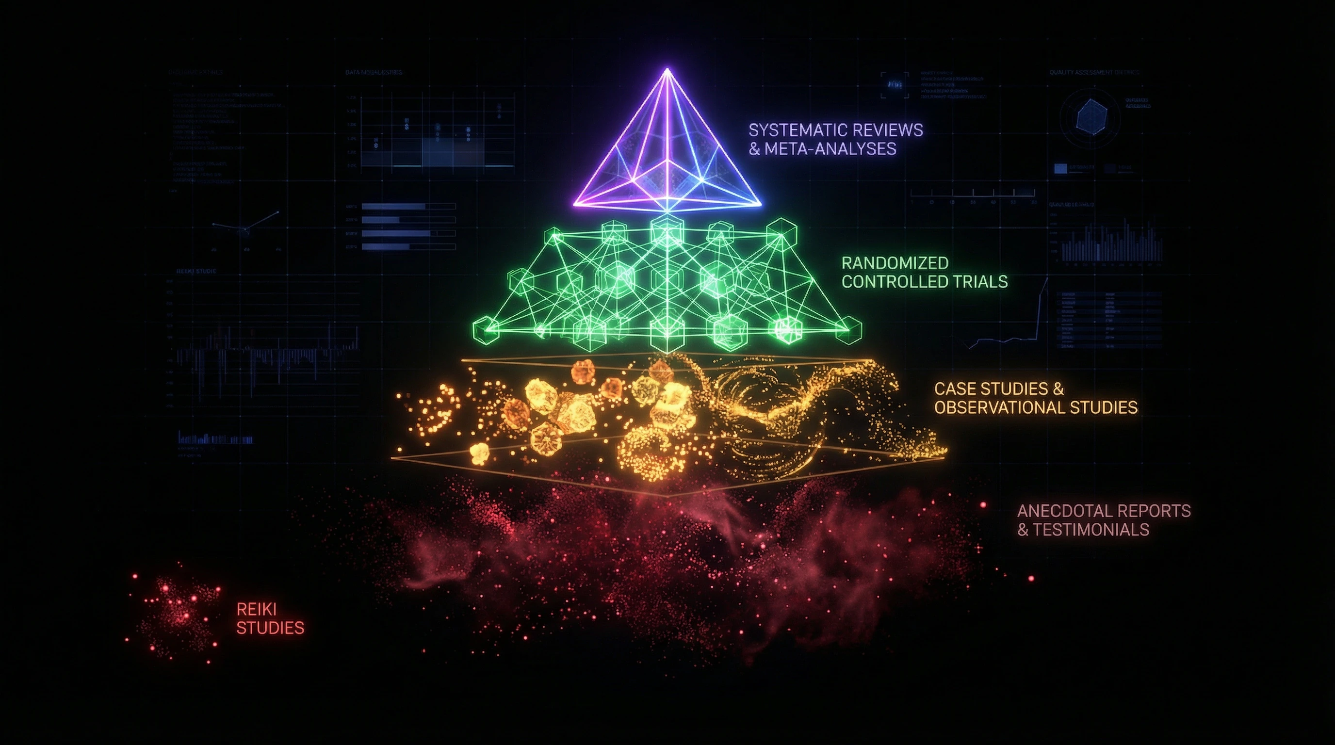 Hierarchy of evidence in medical research