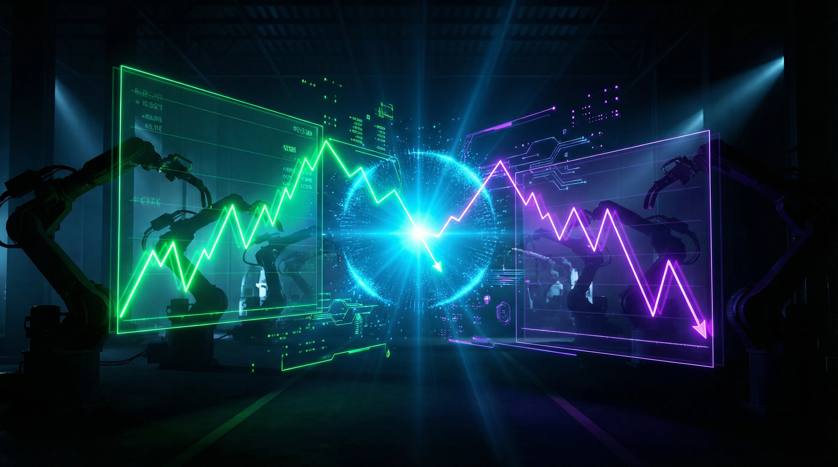 Das Produktivitätsparadoxon: Wachstum der Automatisierung und sinkende Arbeitslosigkeit 2010-2019