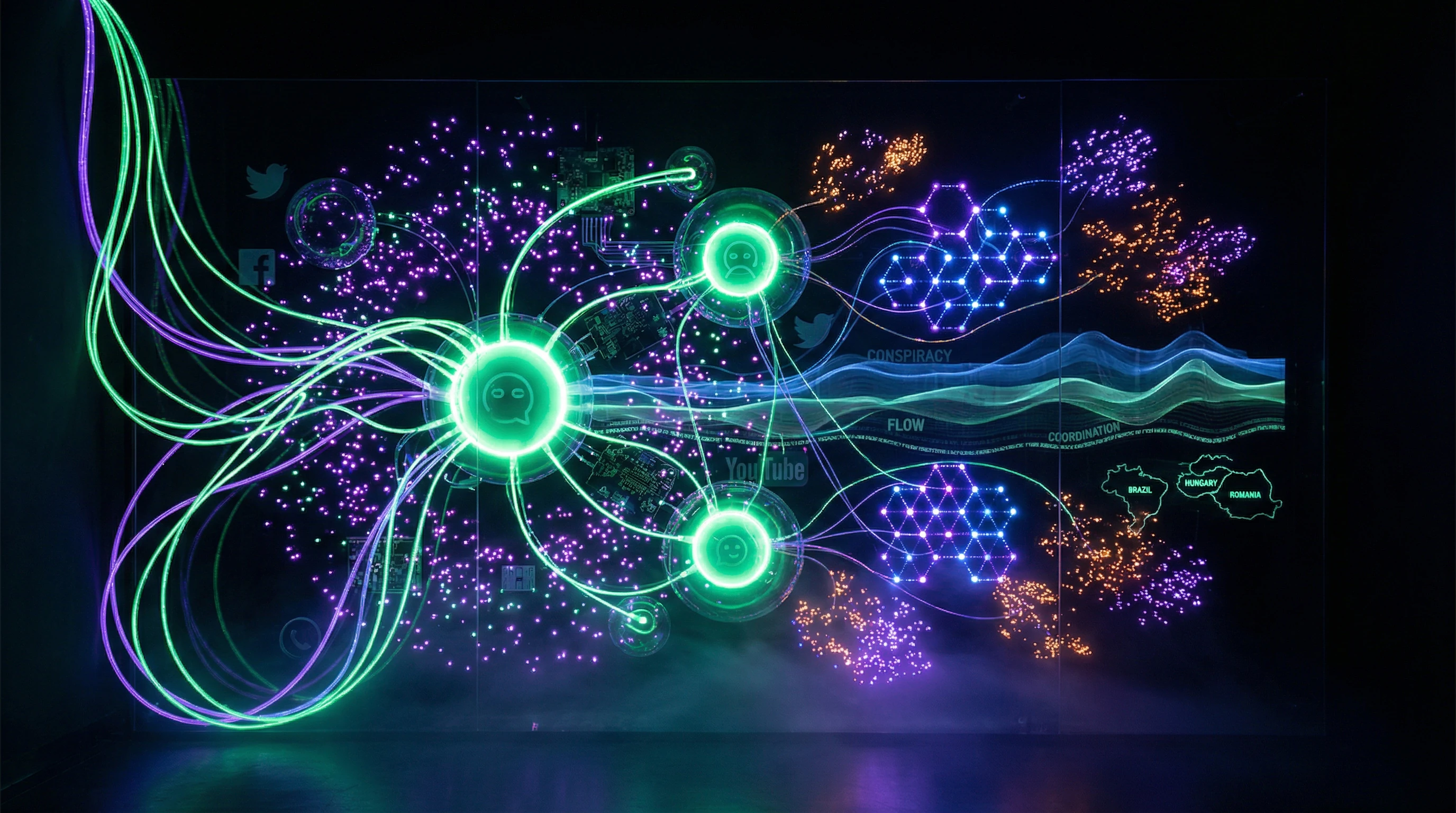 Network analysis of anti-Soros narrative distribution