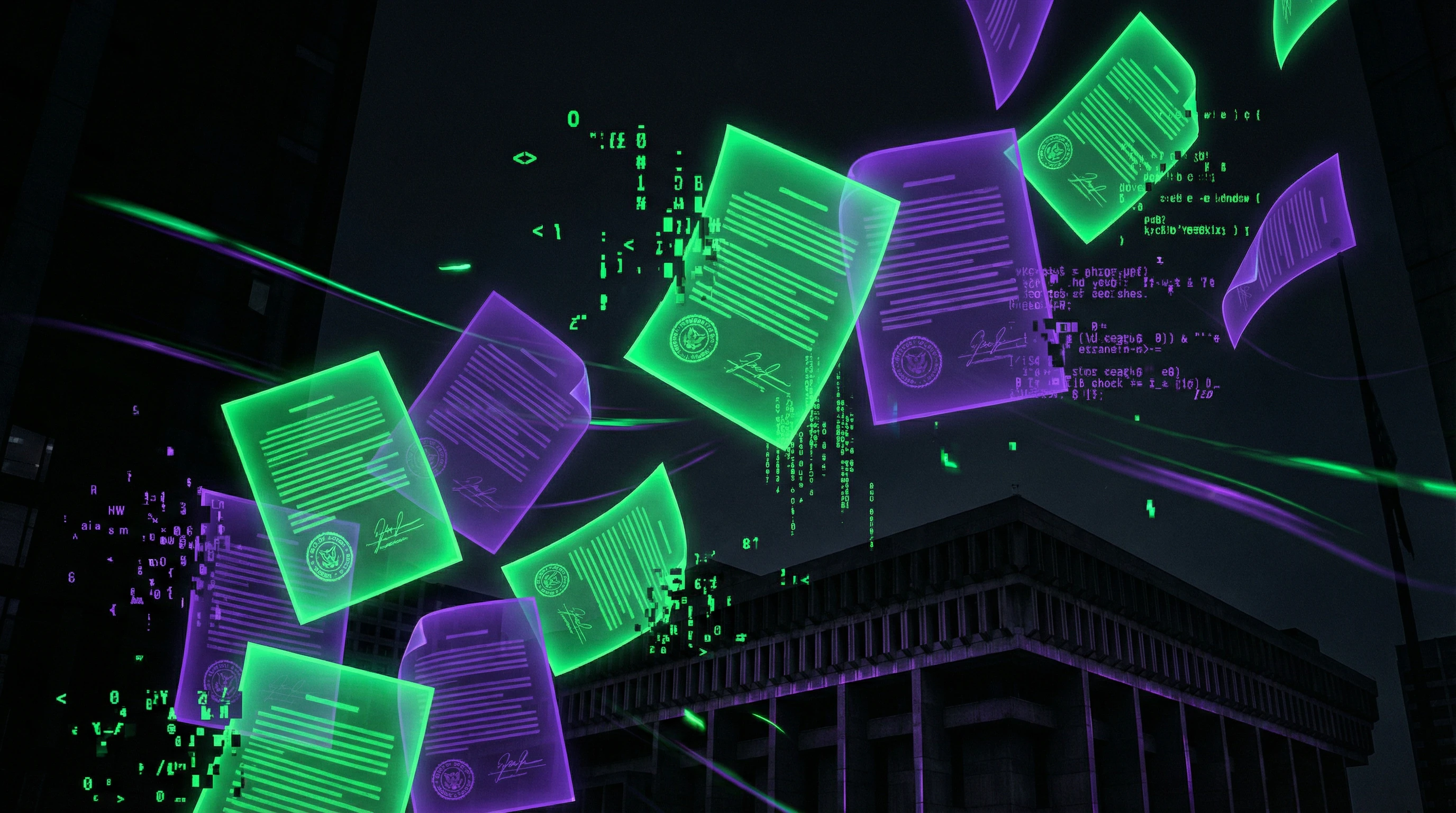 Visualization of sovereign citizen paper terrorism