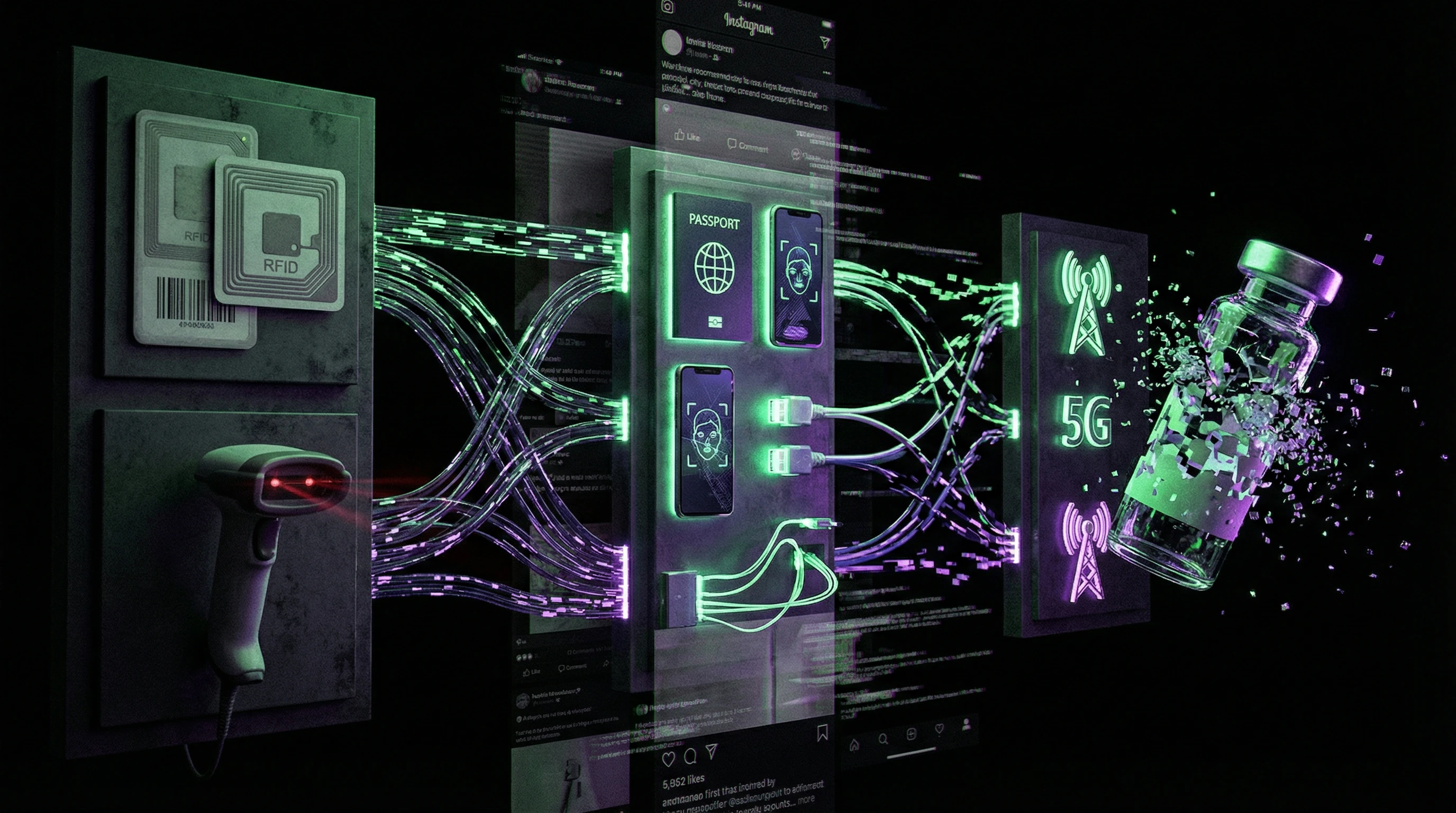 Evolution of the conspiracy narrative about chipping from 2000s RFID panic to COVID vaccines