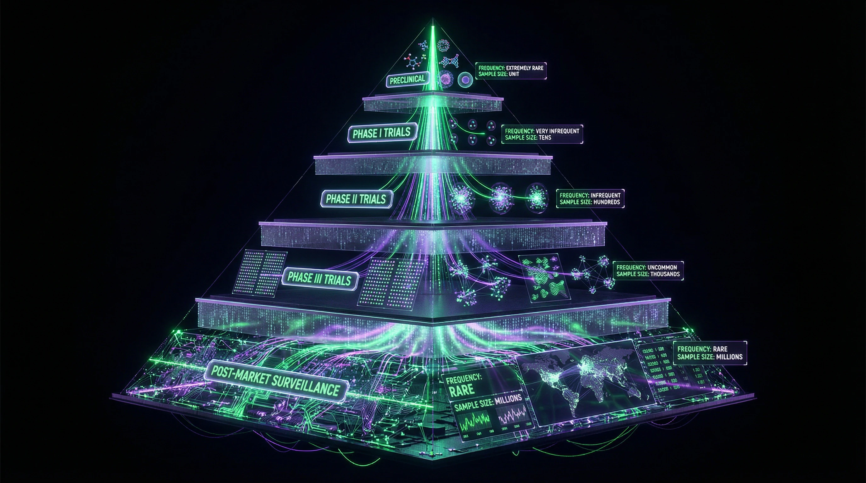 Multi-level pyramid of vaccine safety monitoring system from preclinical studies to post-marketing surveillance