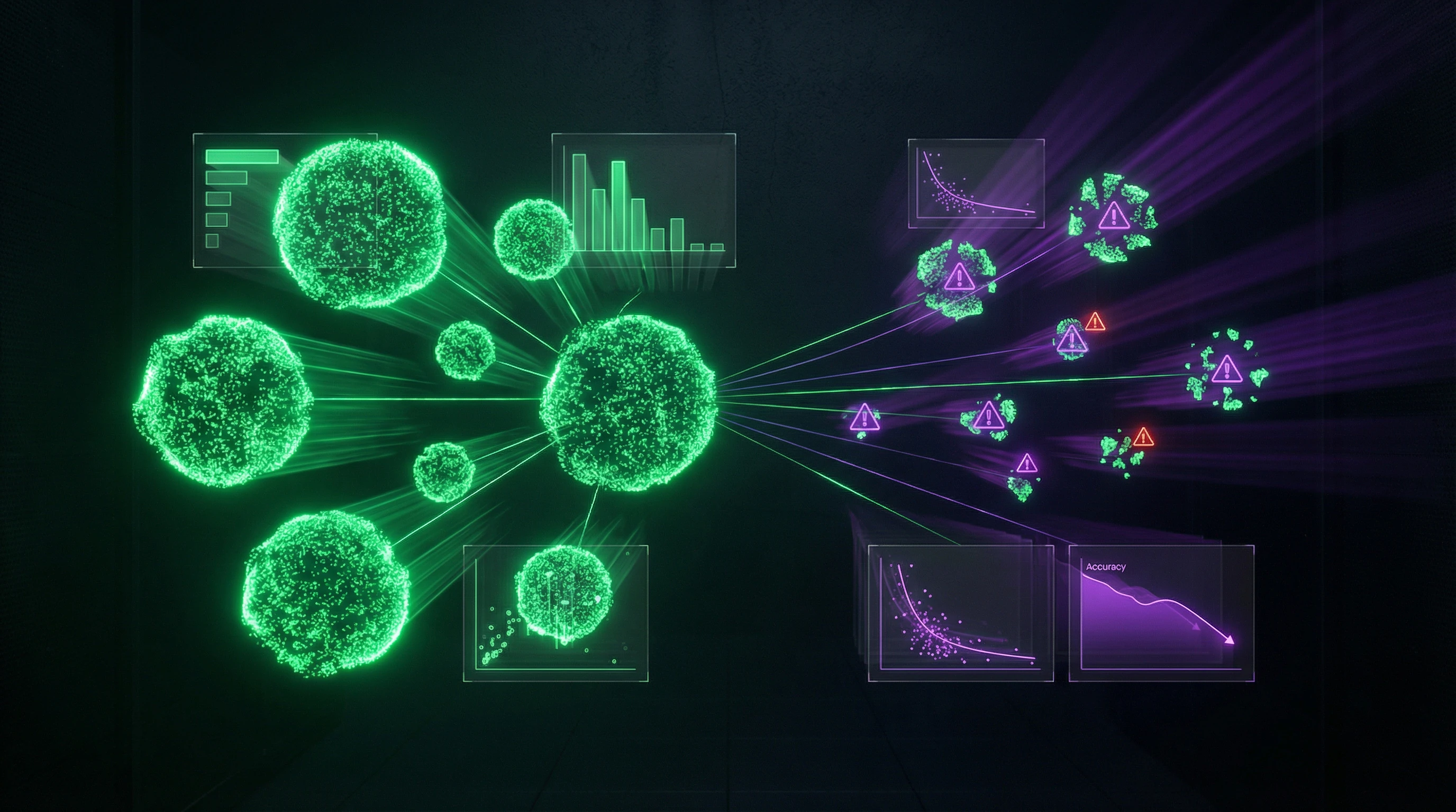 Schematic representation of systematic sampling error in medical AI systems with imbalanced training data