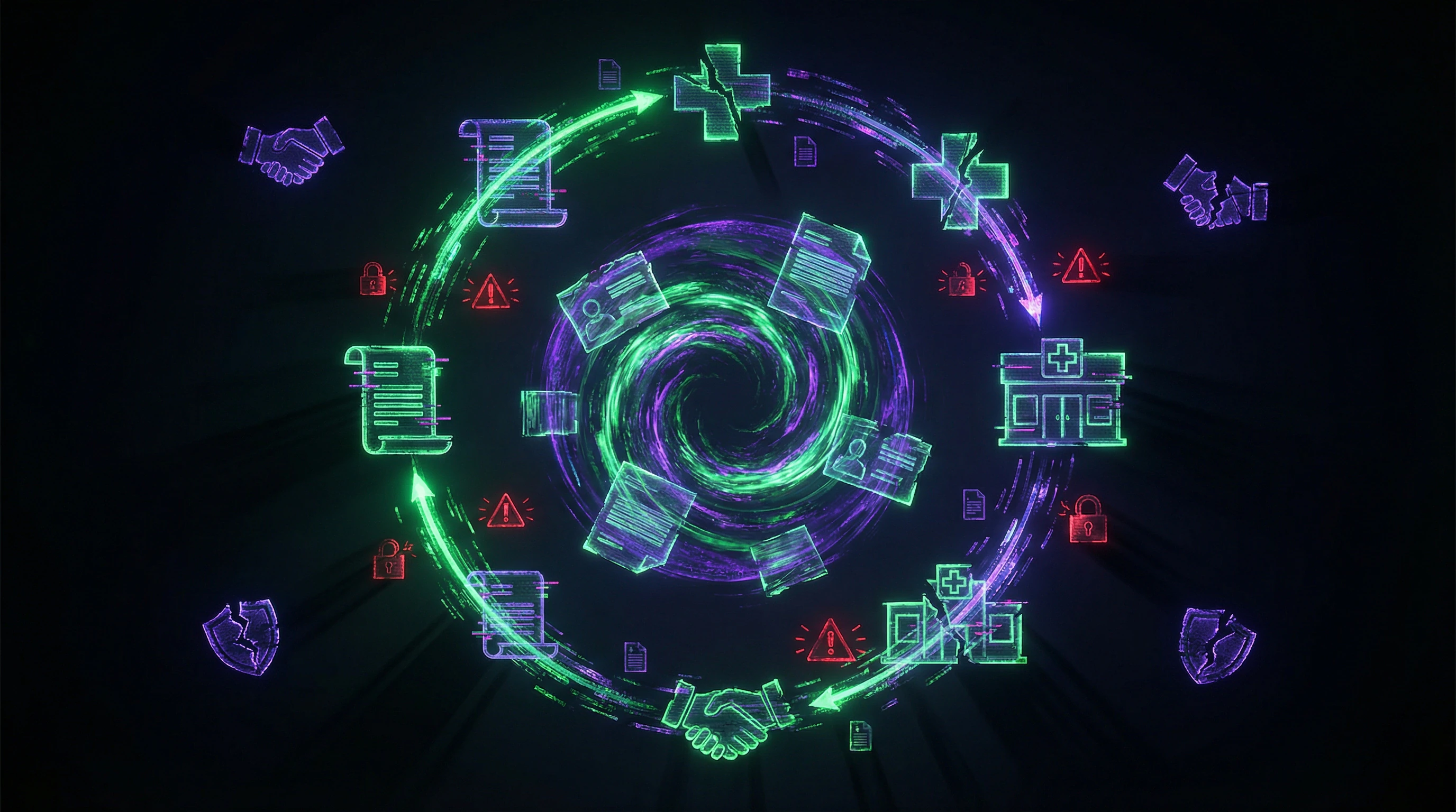 Diagram of creating false scientific legitimacy through predatory journals