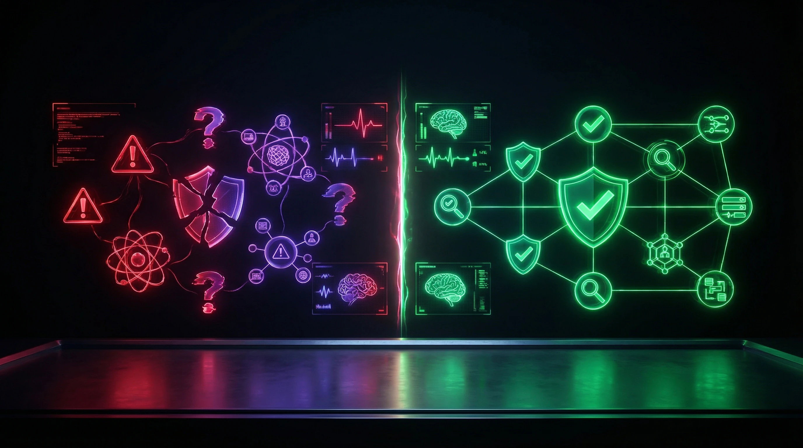 Checklist of misinformation red flags and credibility green flags