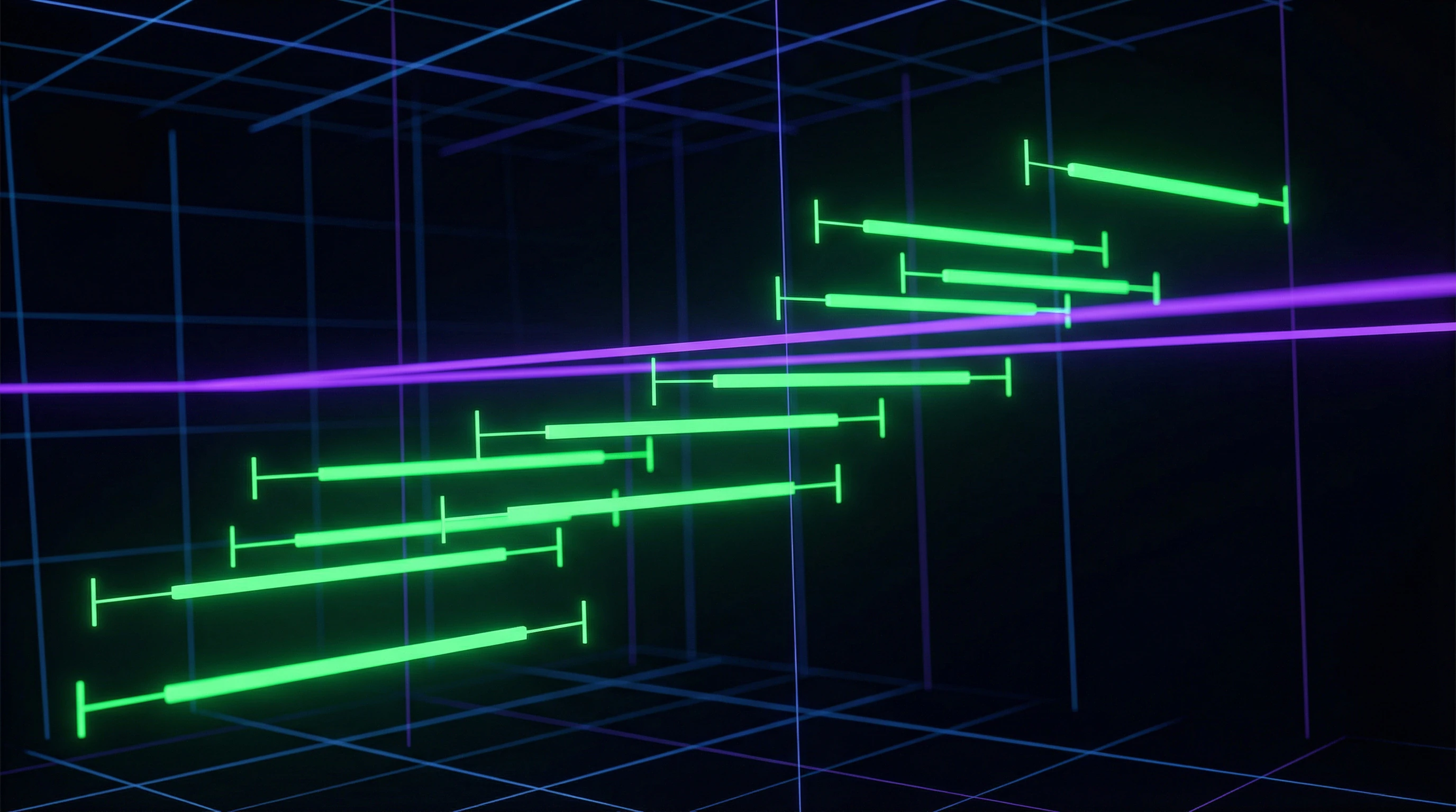 Graph comparing statistical and clinical significance with confidence intervals