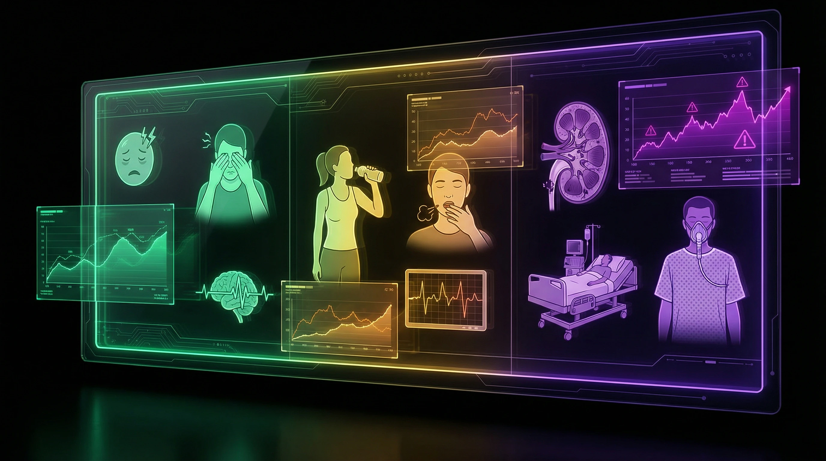 Spectrum of detox program side effects from mild to severe