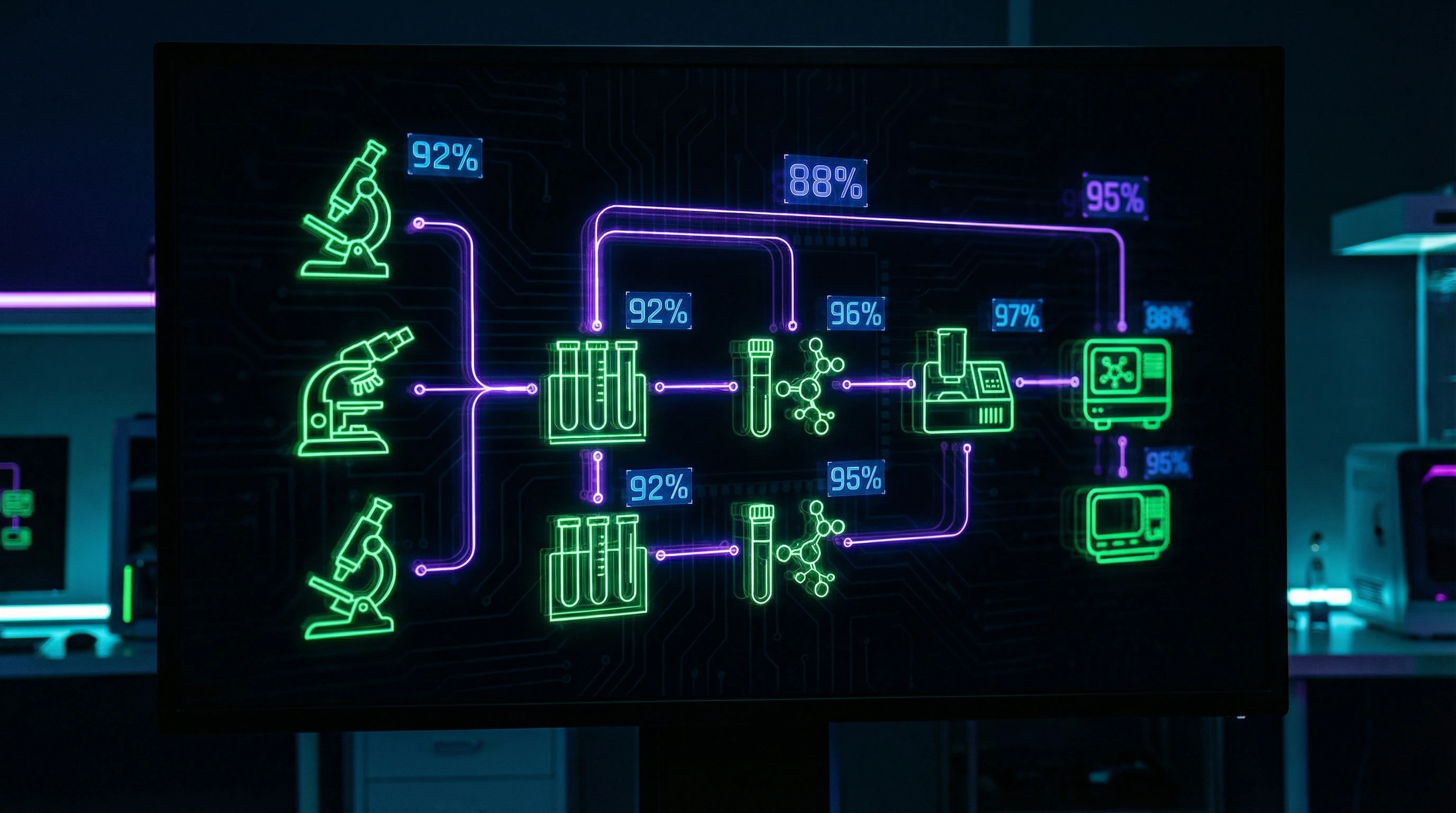 Diagnostic algorithm for intestinal parasites showing methods and their sensitivity