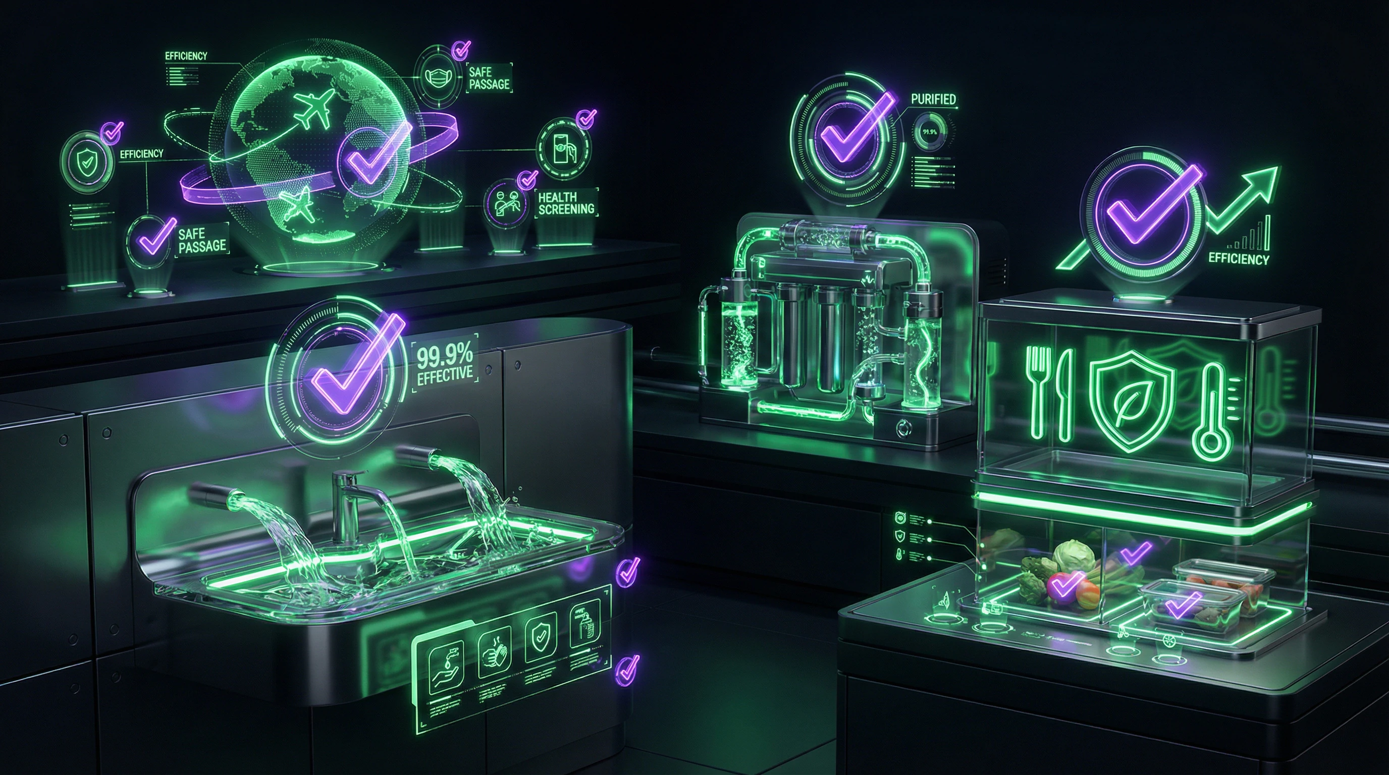 Checklist of preventive measures against intestinal parasites with effectiveness indicators