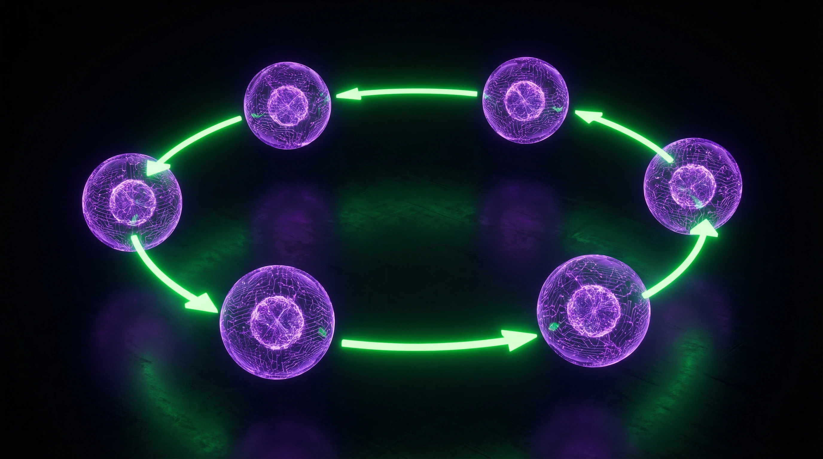Diagram of AI system development stages from problem definition to monitoring