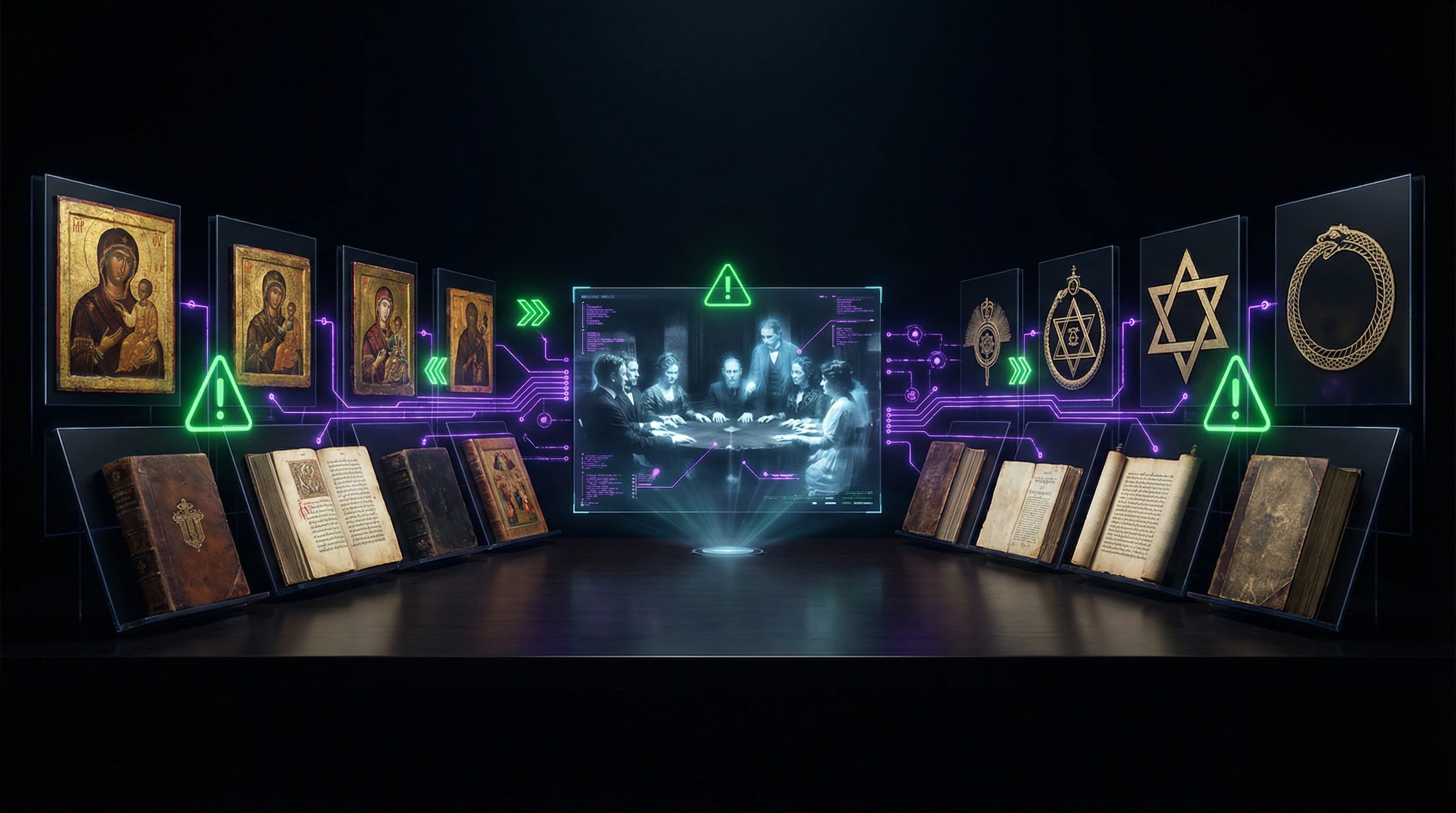 Comparative table of religious and esoteric critiques of spiritism