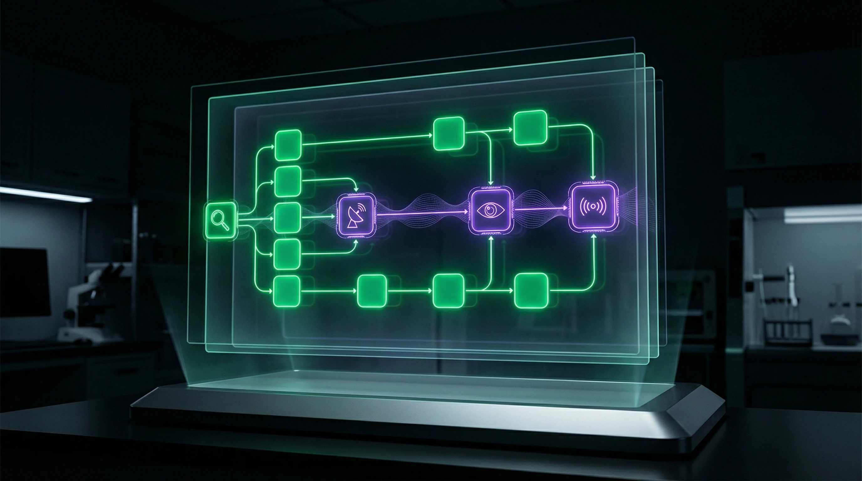 Diagram of scientific UAP research methodology with data collection stages