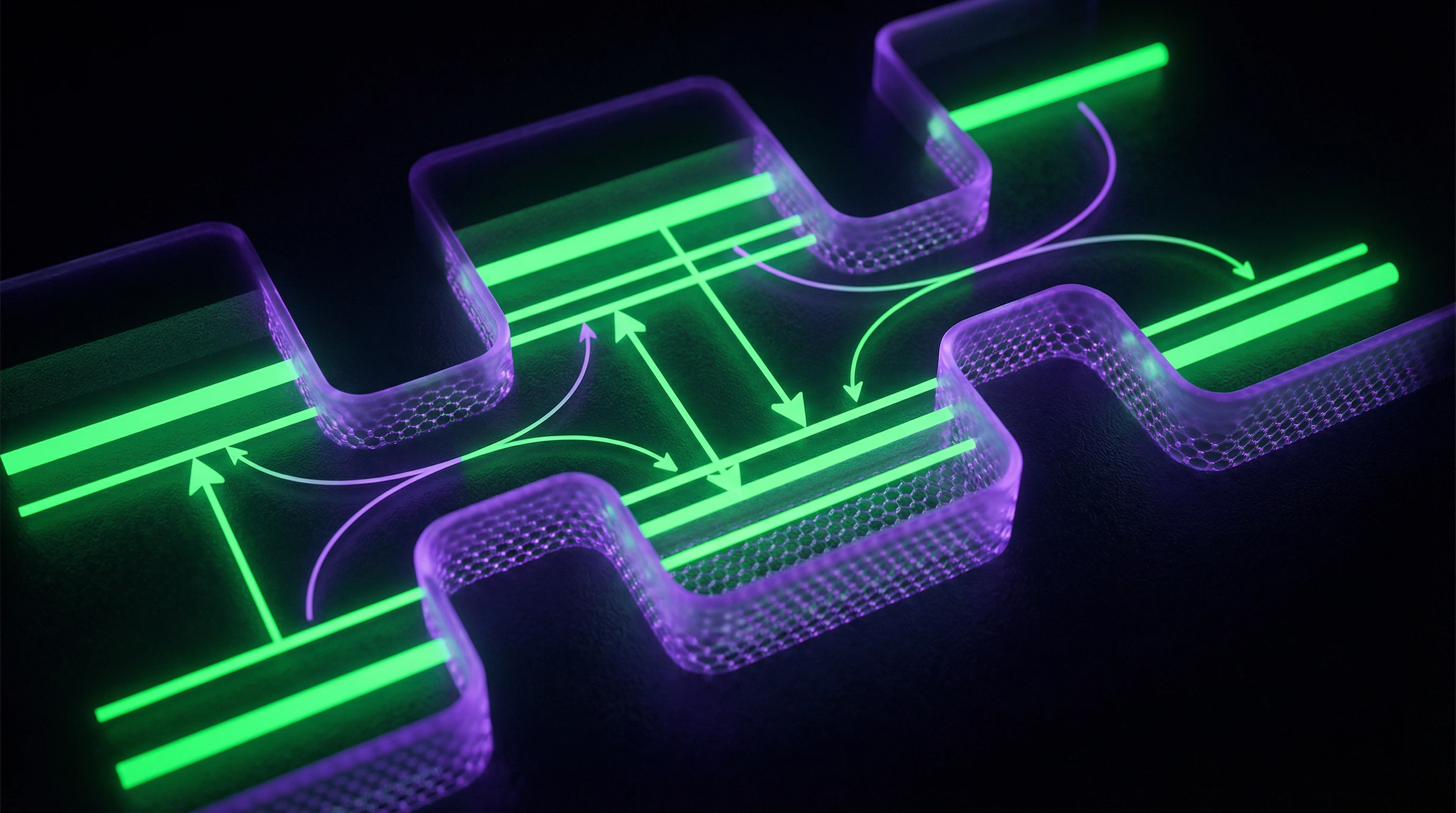 Energy level diagram in a quantum dot with discrete spectrum
