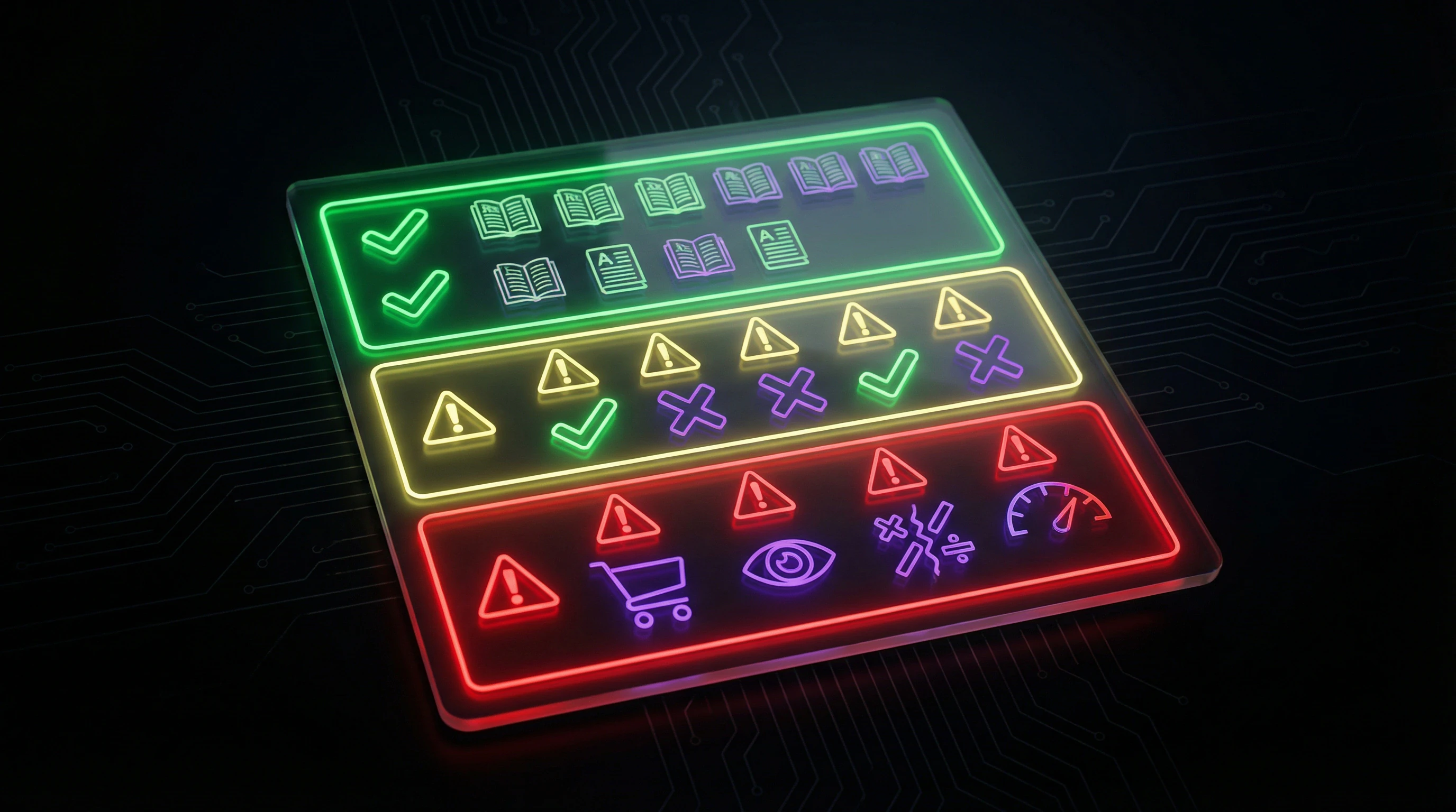 Checklist of quantum woo indicators with risk levels