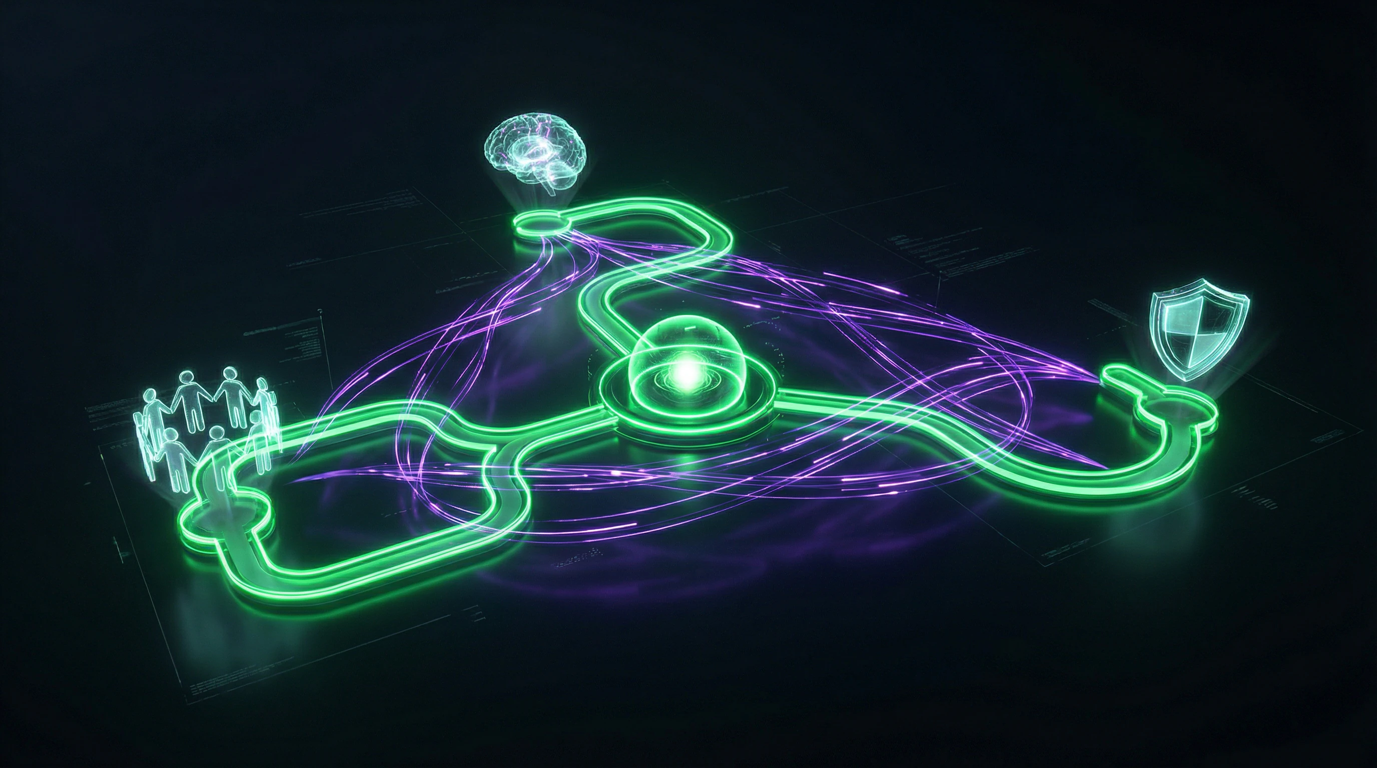 Diagram of three mechanisms of religiosity's influence on well-being