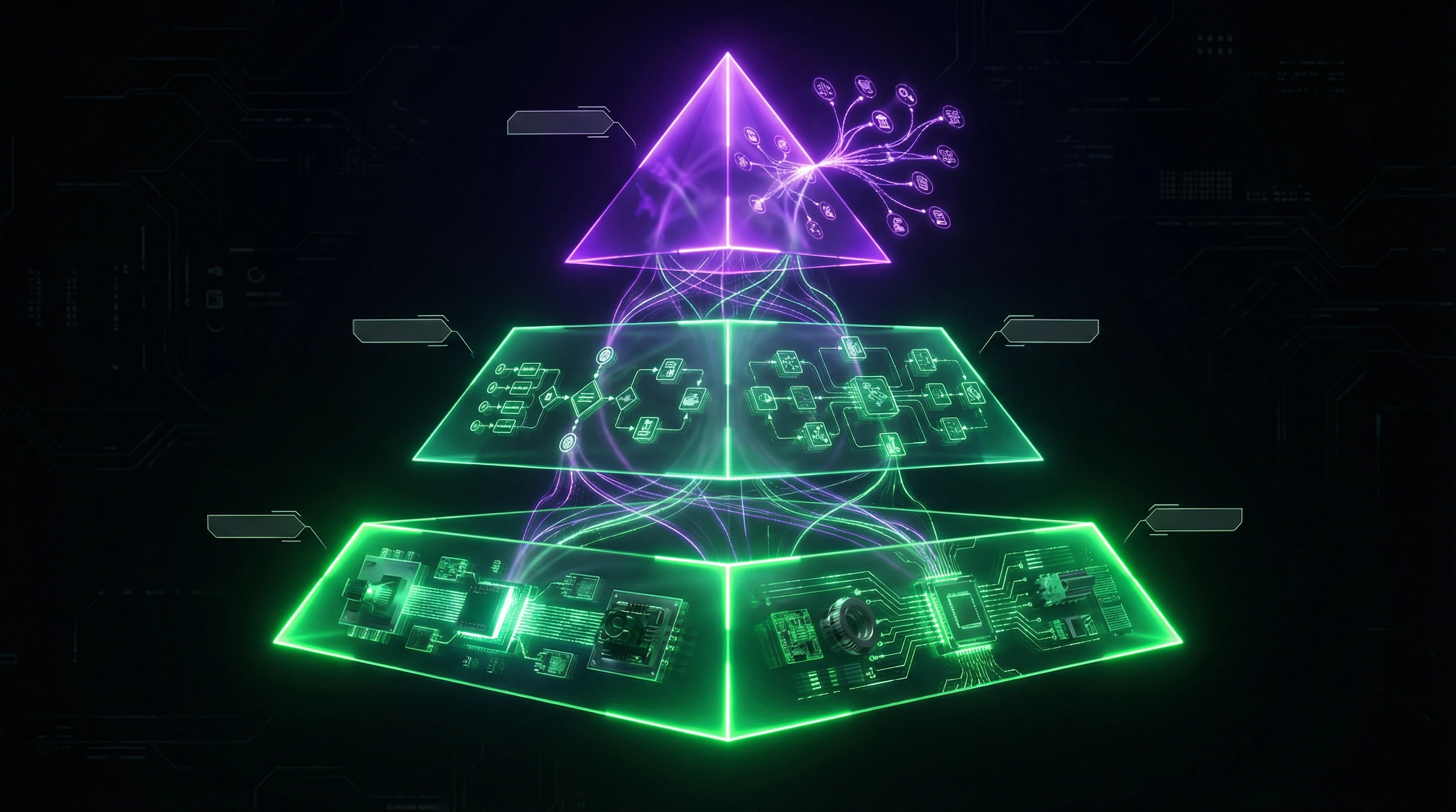 Three-level hierarchical structure of the scientific method with principles, procedures, and techniques