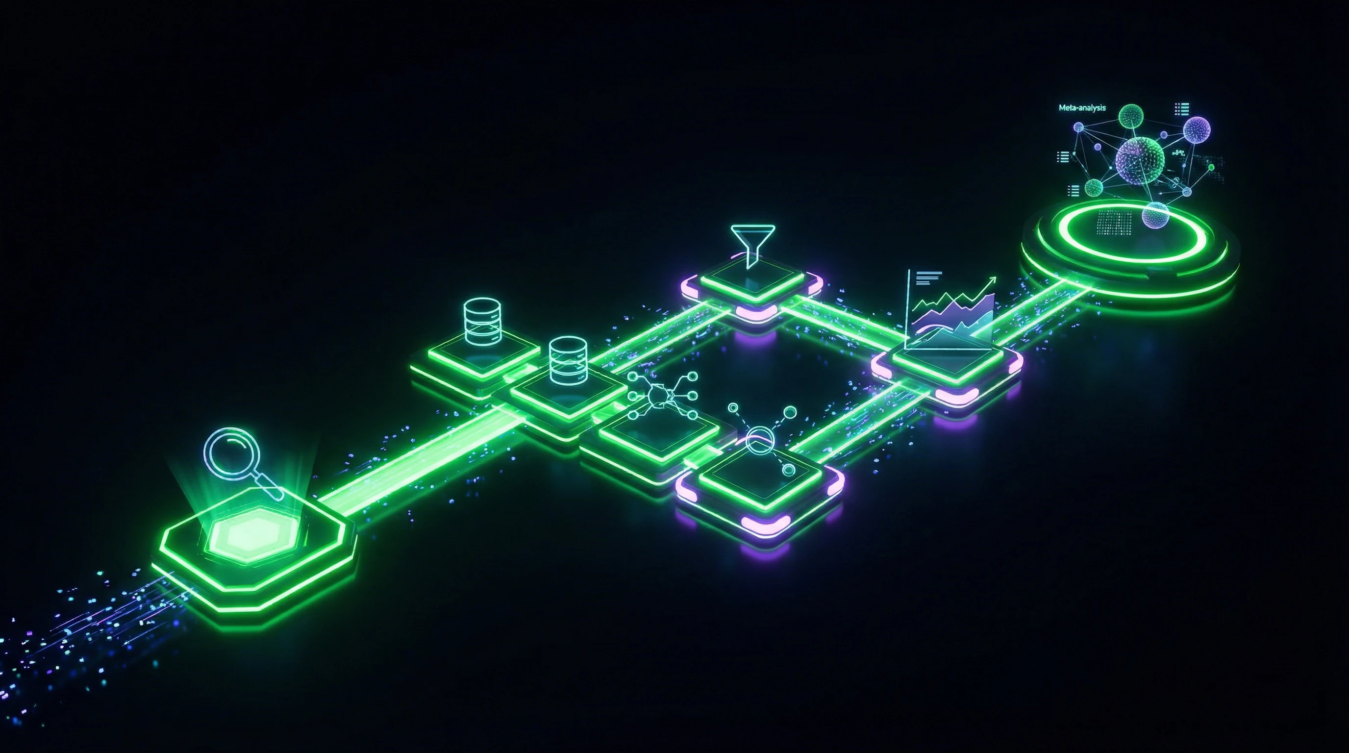 Flowchart of systematic review stages