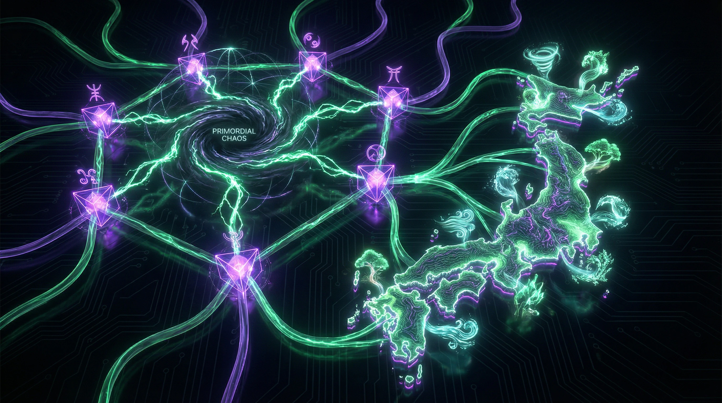 Structural diagram of Kojiki cosmogonic myths