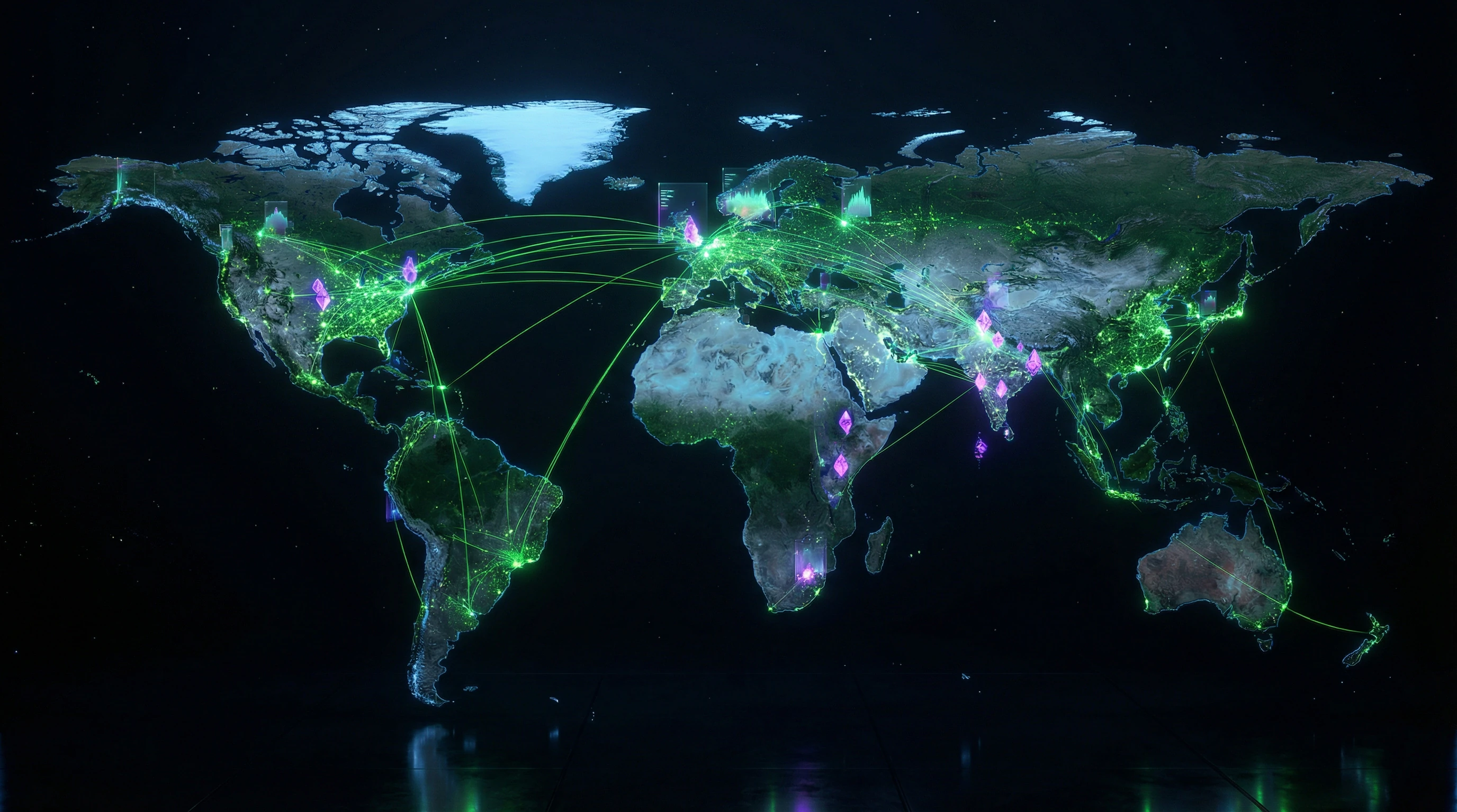 Map of global distribution of Sikh and Jain communities