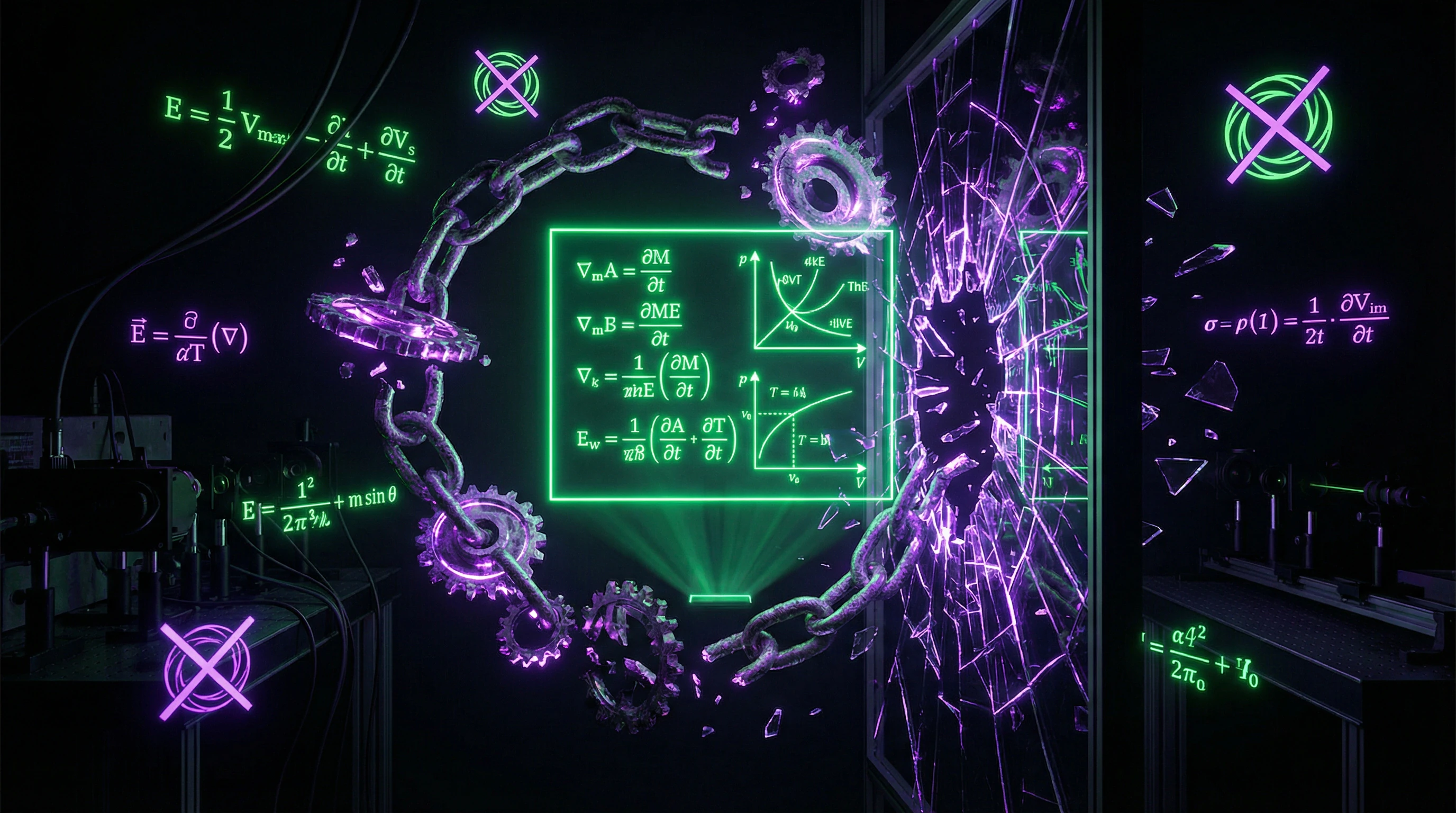 Diagram of physical principle violations by torsion fields